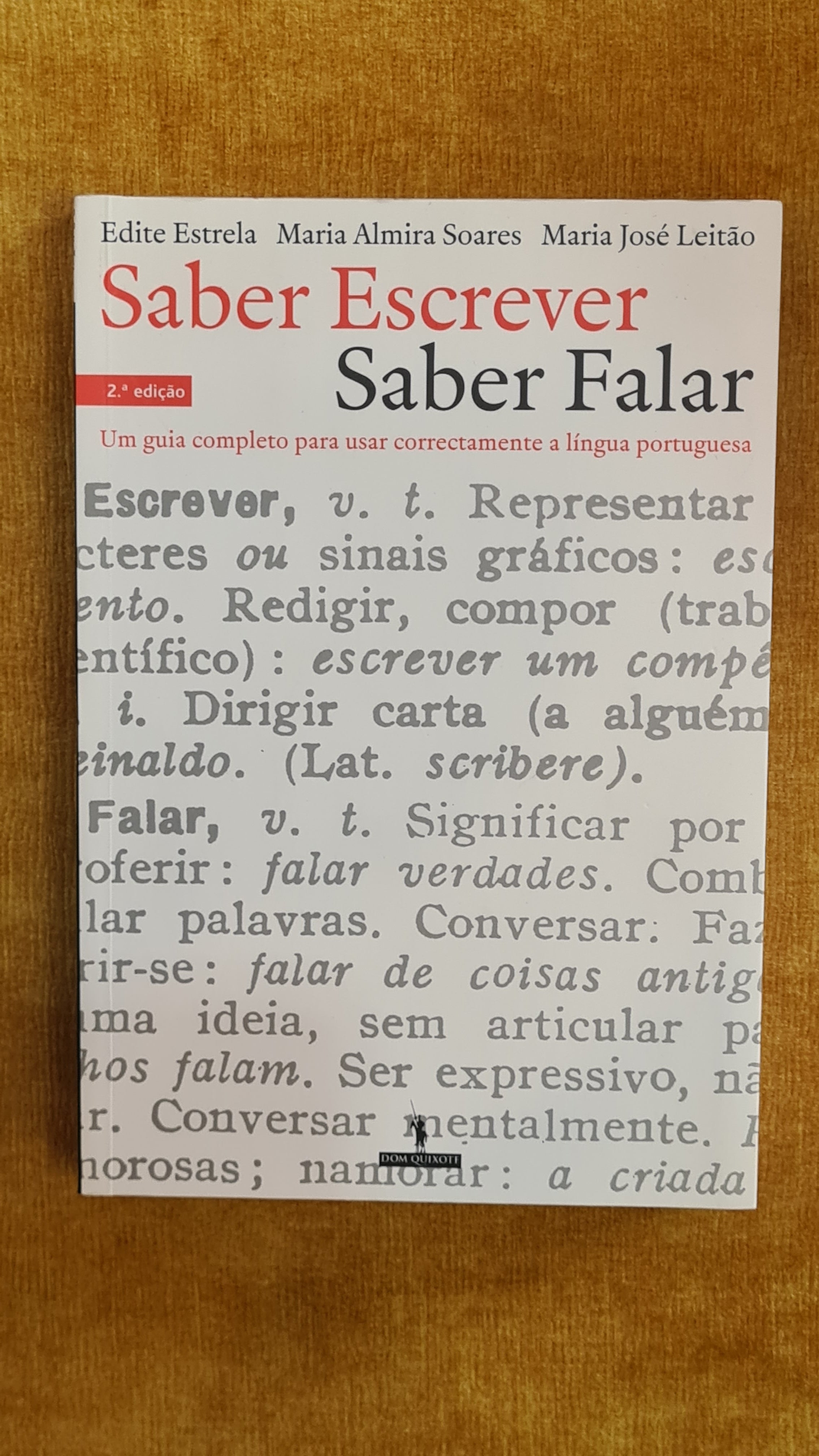Knowing how to write knowing how to speak