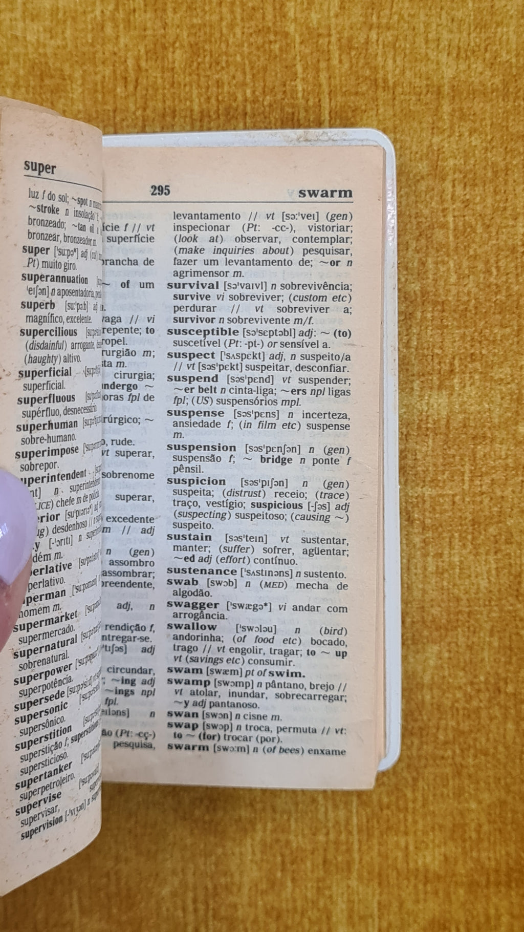 Portuguese Dictionary English-Portuguese, Portuguese-English