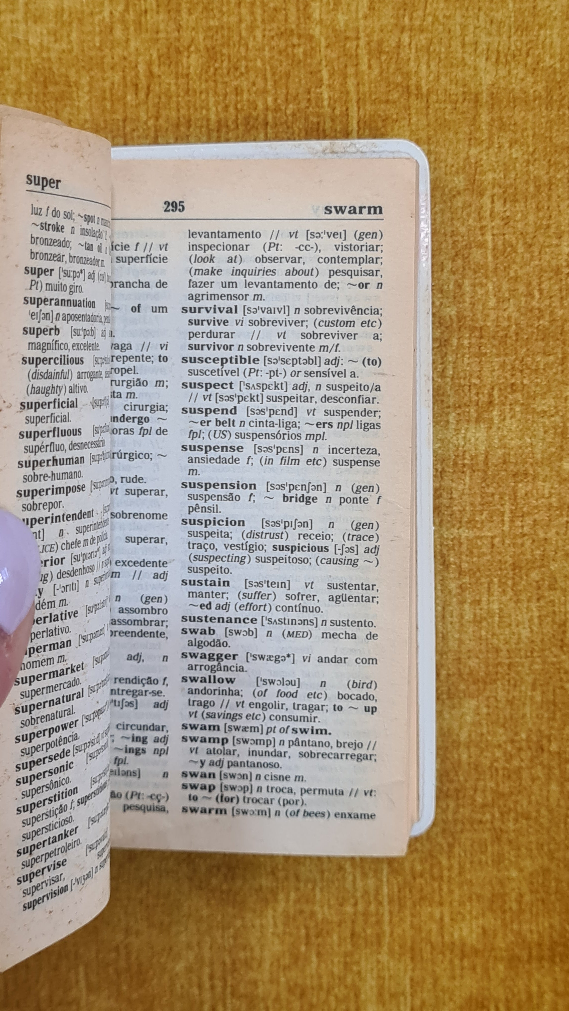 Portuguese Dictionary English-Portuguese, Portuguese-English