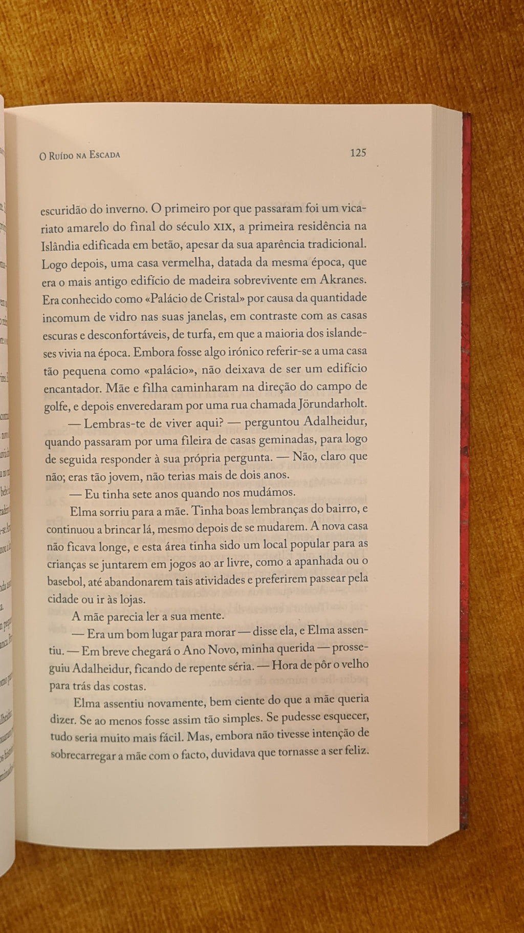 O ruído na escada