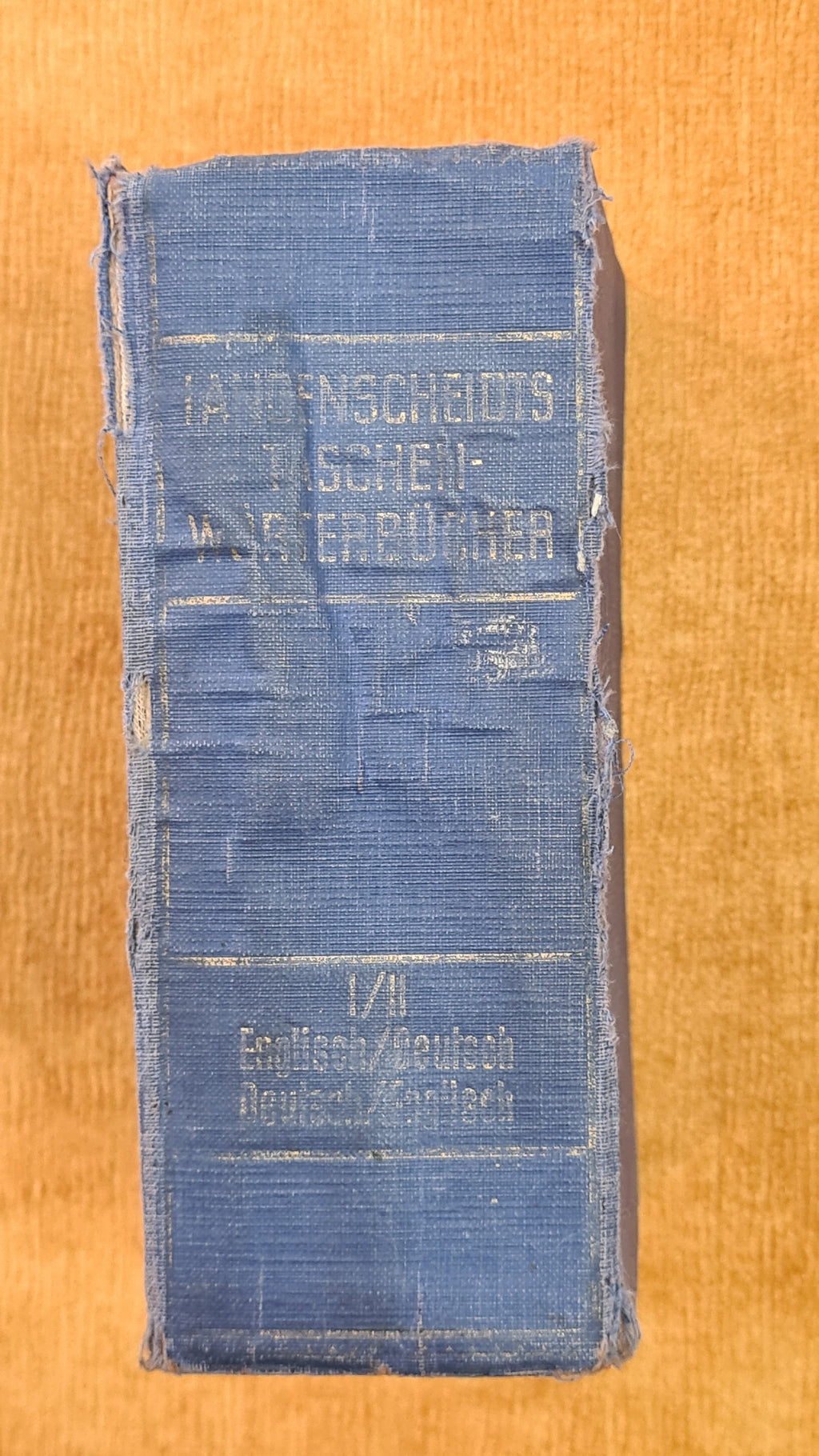 Taschenworterbuch English - Deutsch
