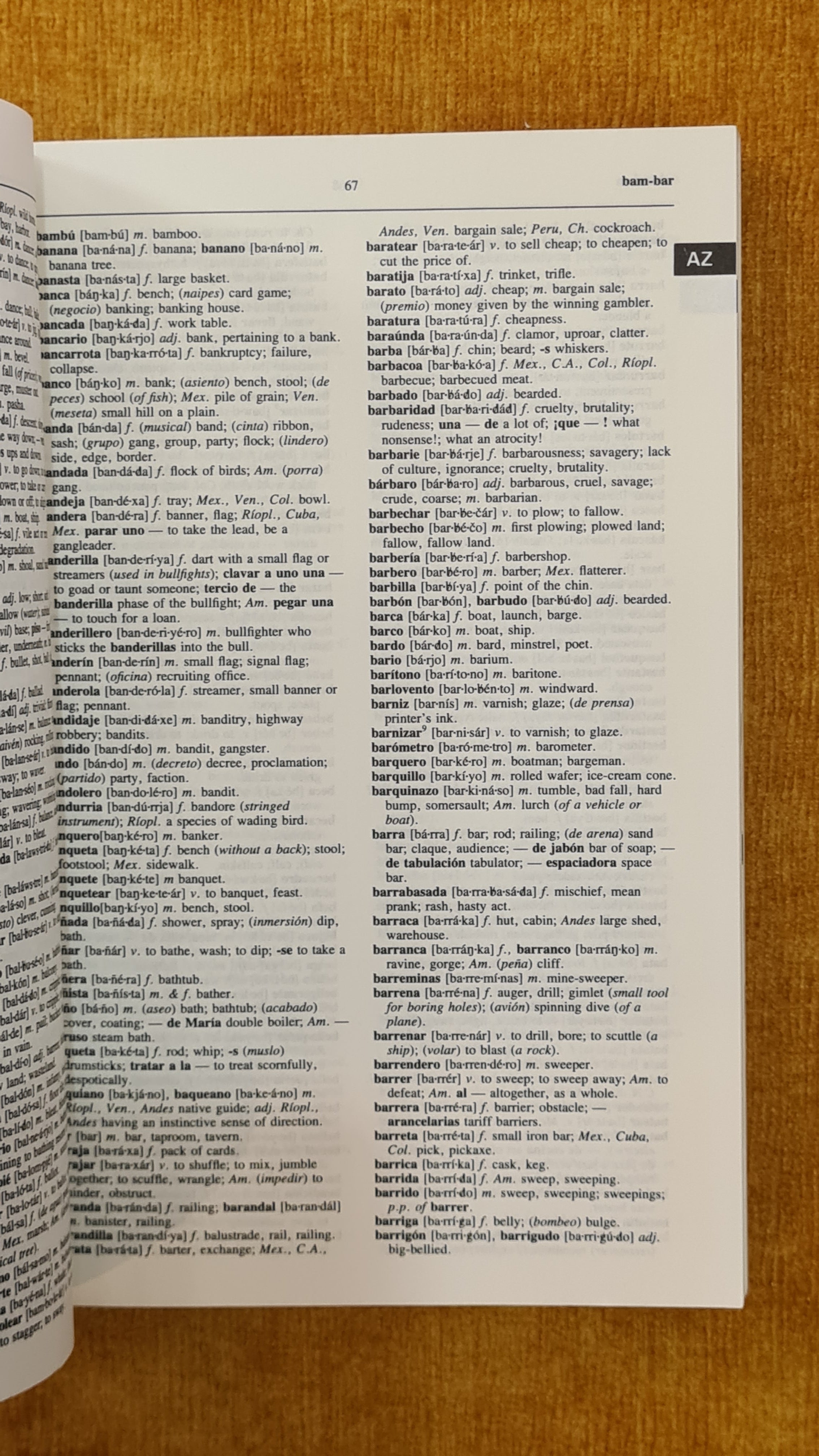 The university os chicago spanish dictionary