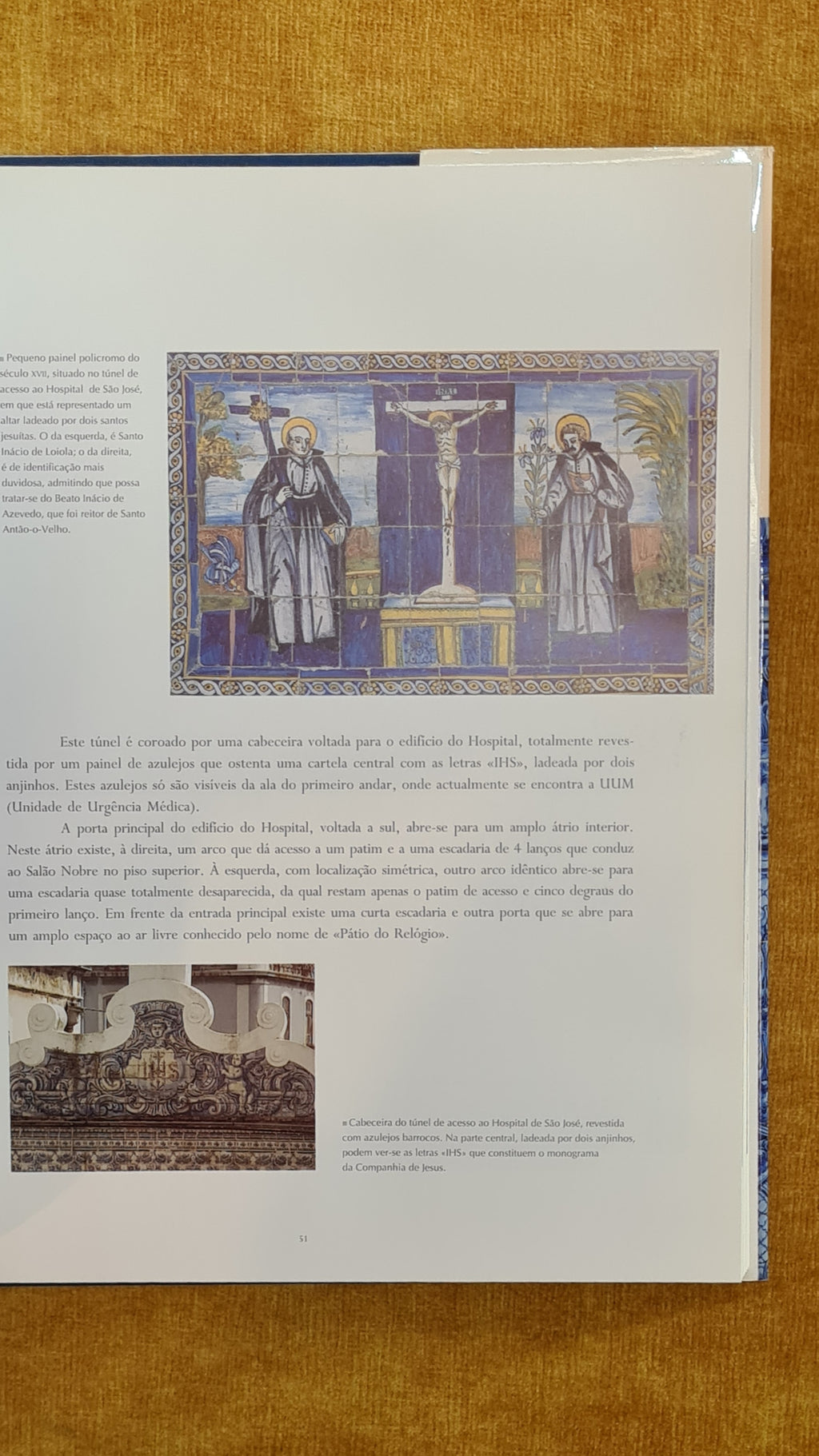 História e azulejos - Hospitais civis de Lisboa