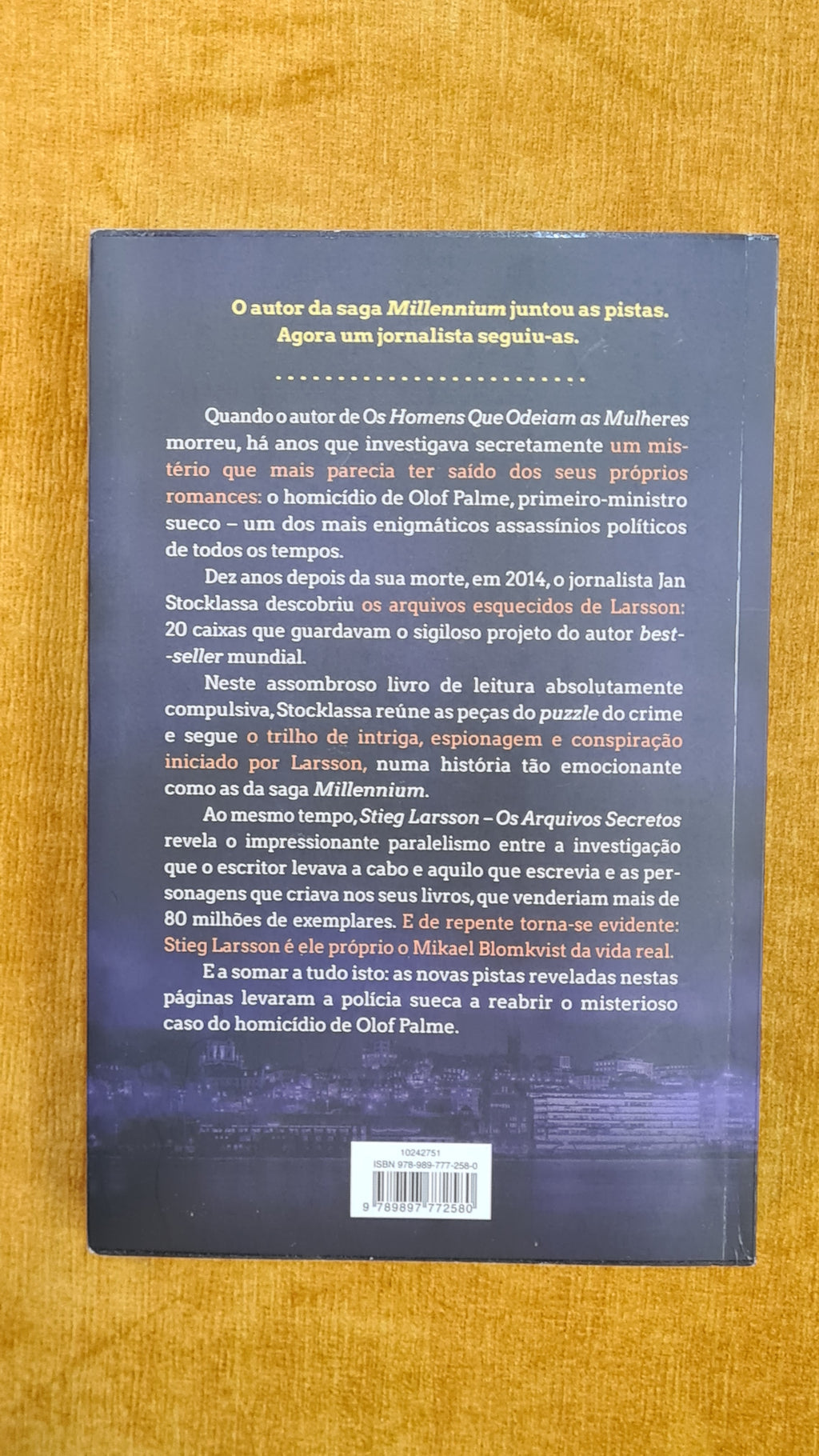 Stieg Larsson - Os arquivos secretos