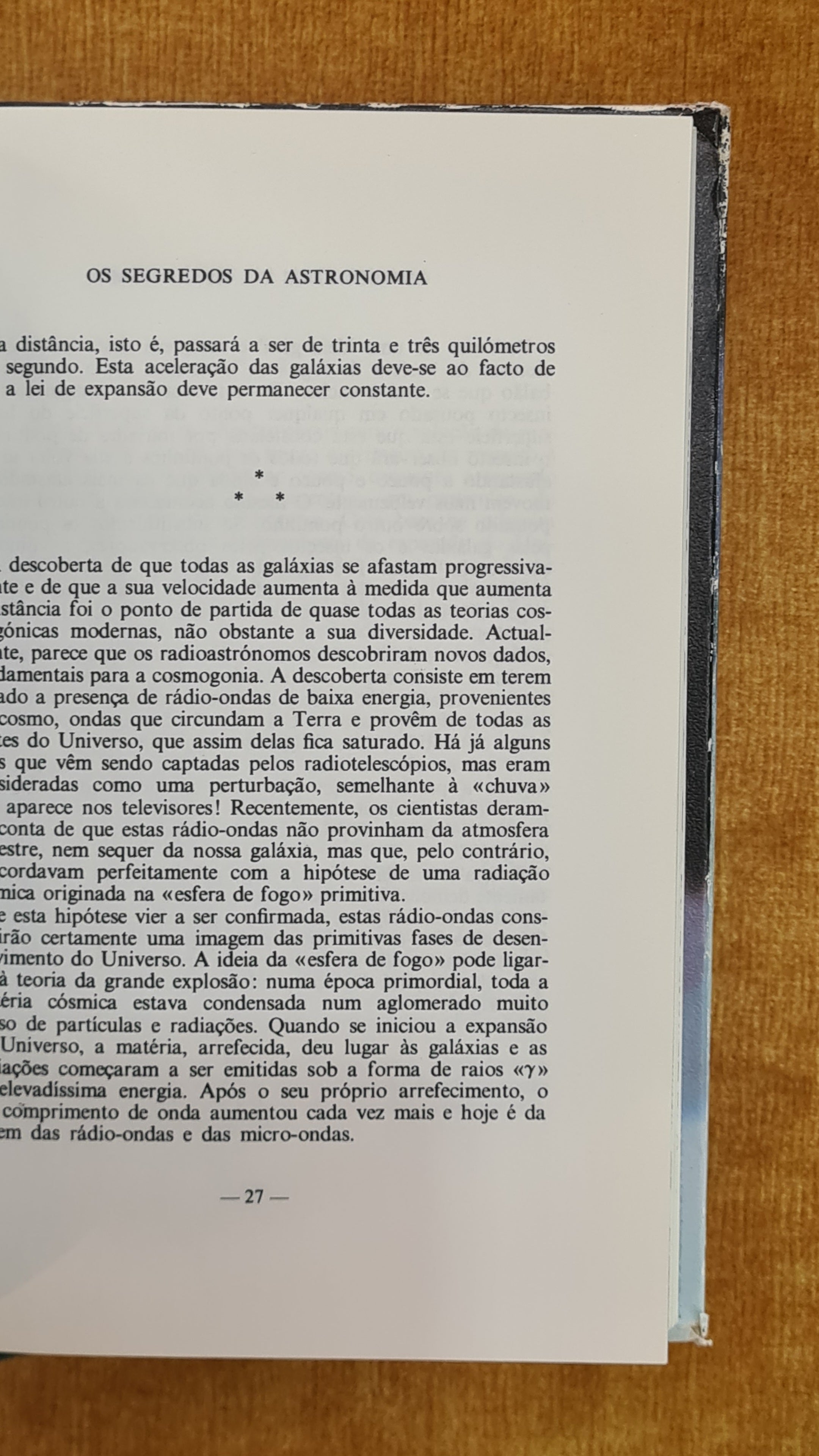 Os segredos da Astronomia