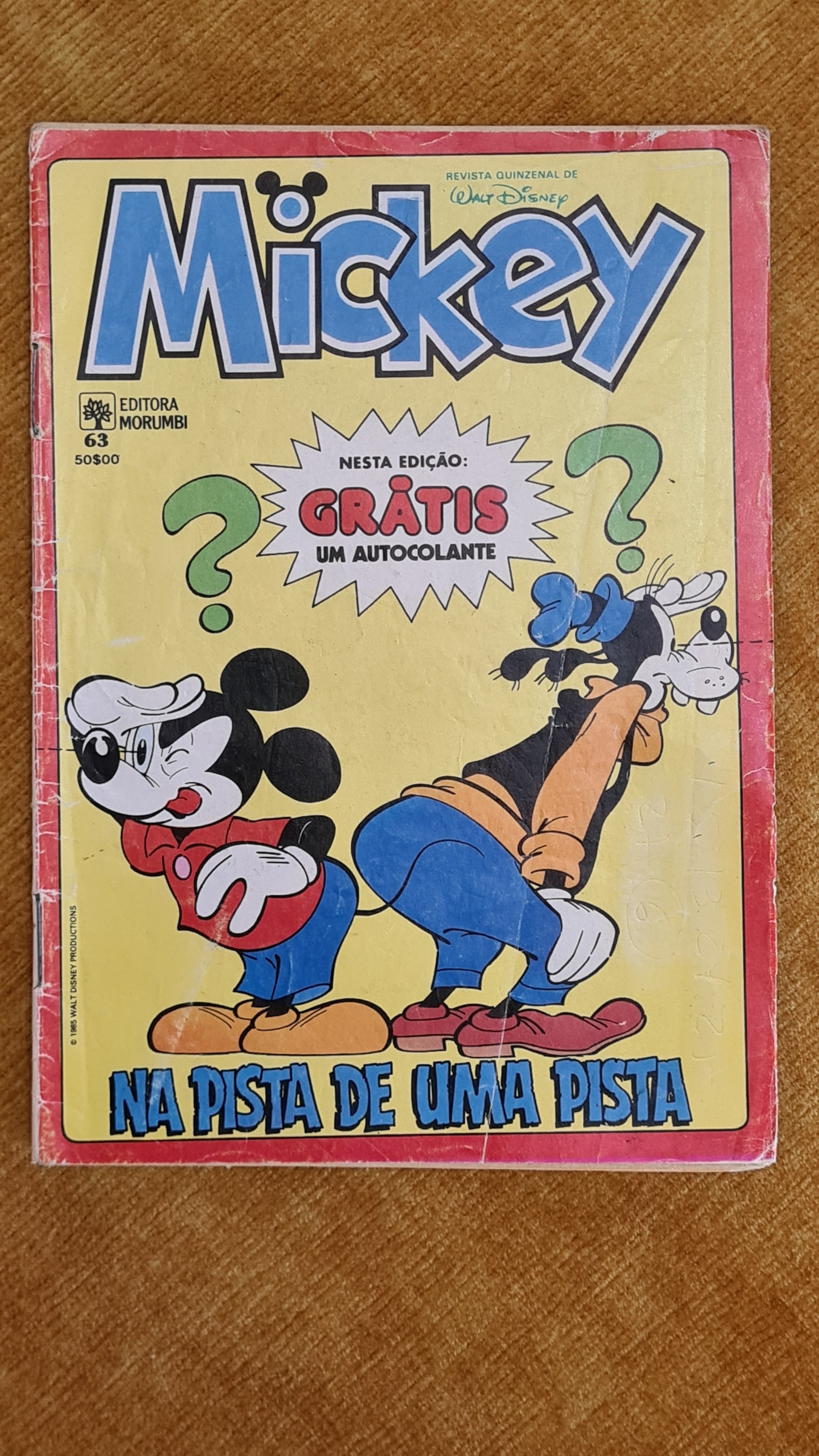 On the trail of a trail - Mickey 63