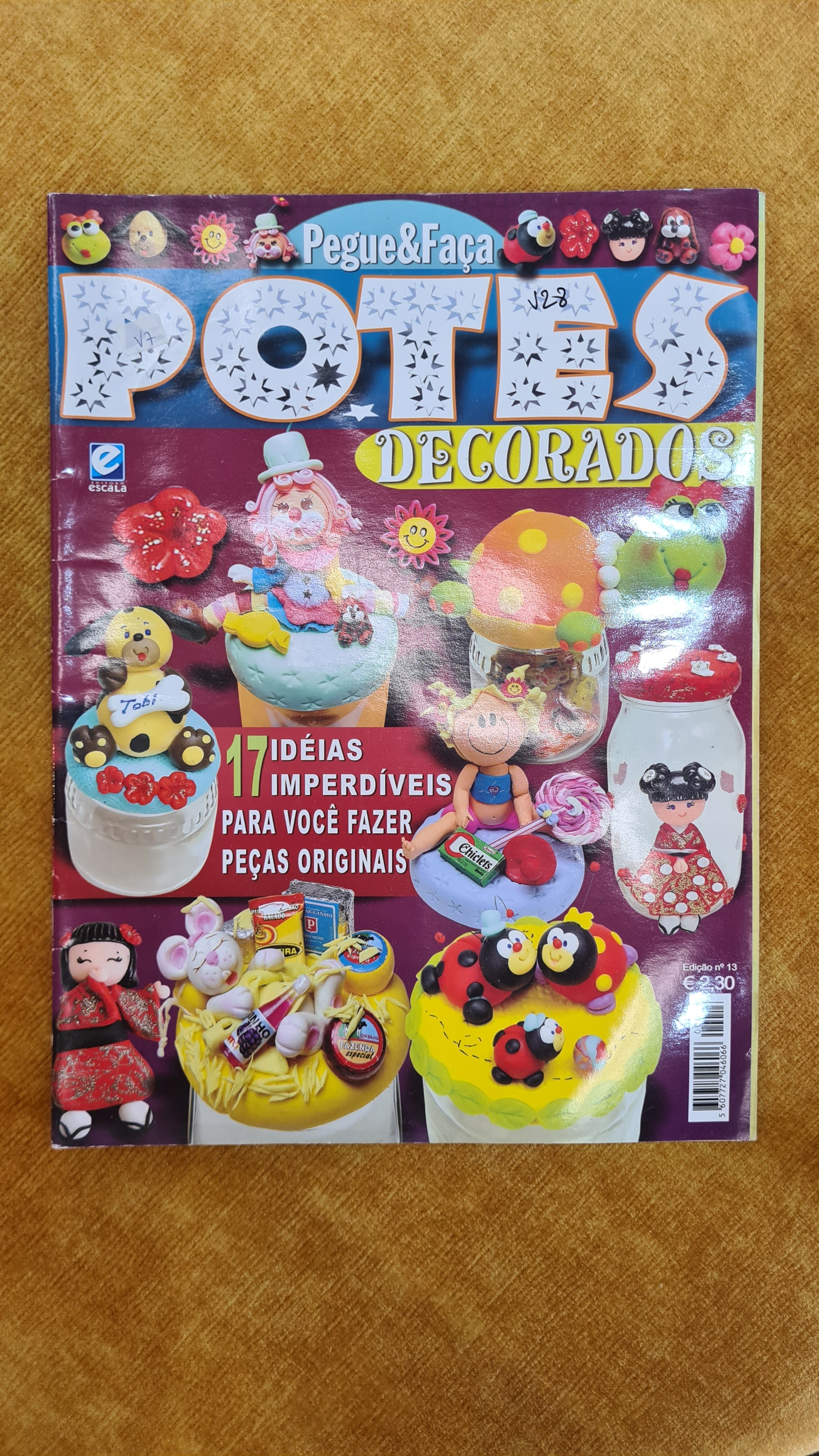 Potes Decorados - Pegue&Faça 13