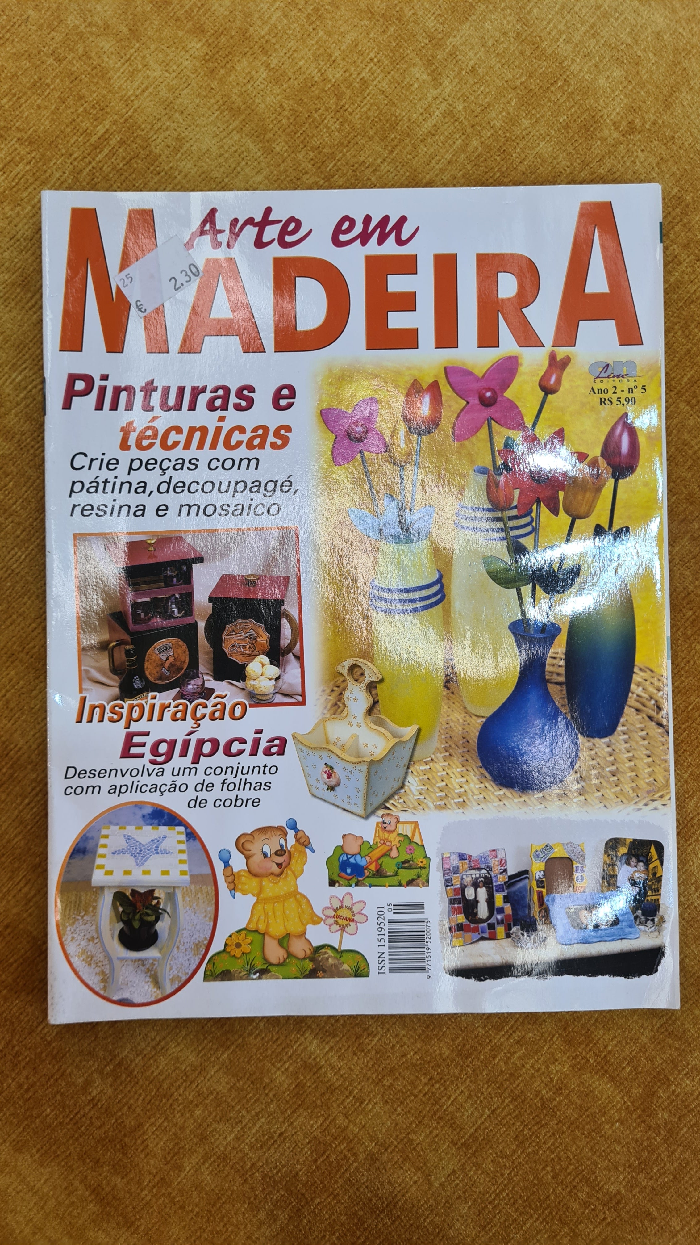 Arte em madeira - Ano 2 nº 5