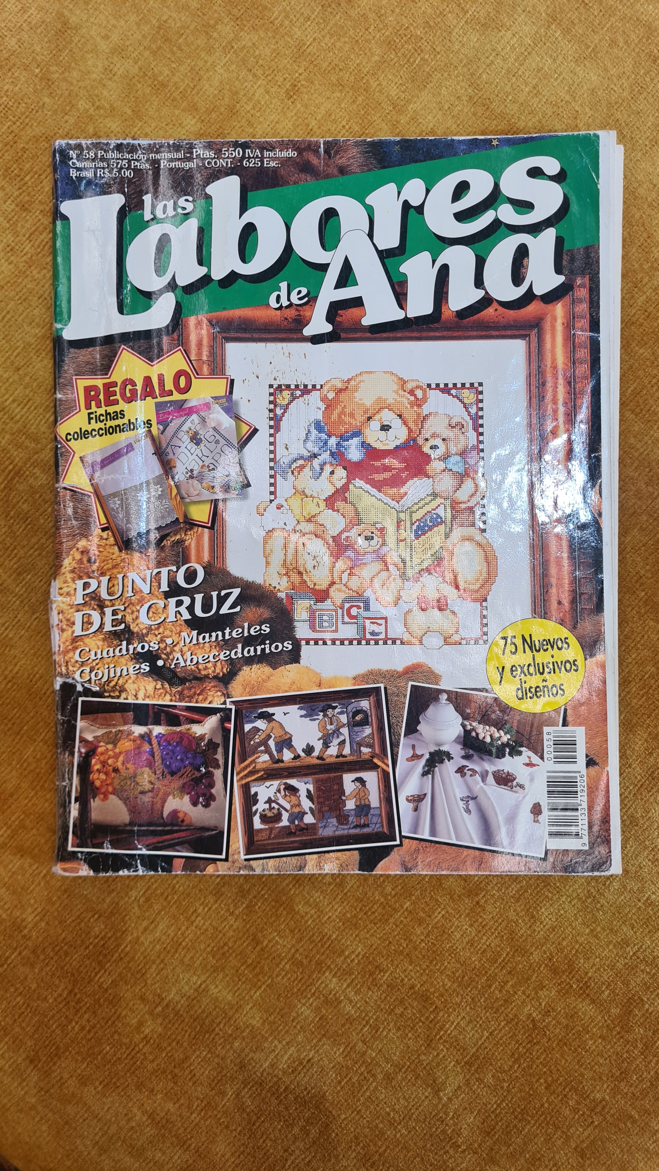 Punto de Cruz - Las Labores de Ana nº 58