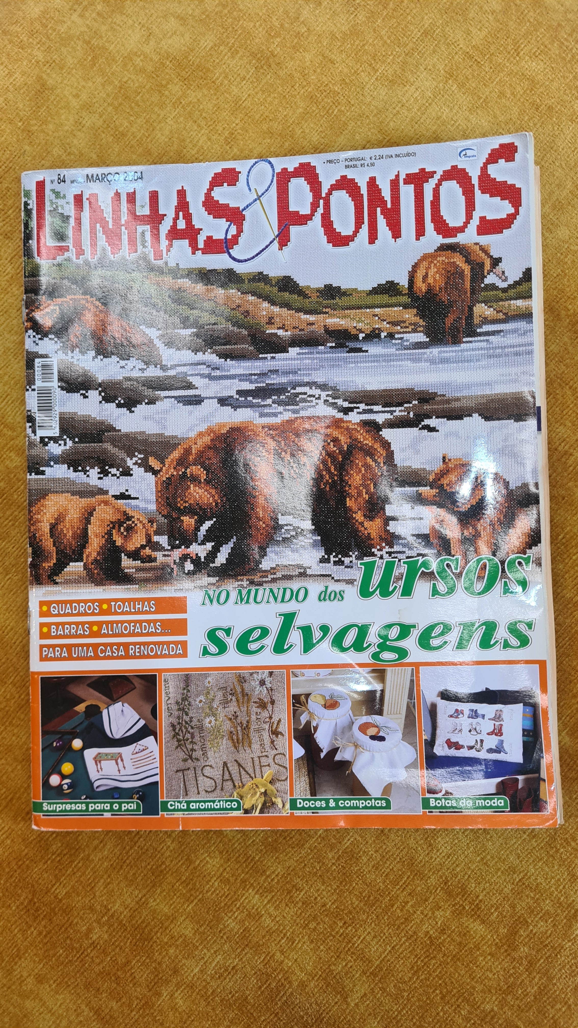 No mundo dos ursos selvagens - Linhas & Pontos nº 84