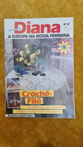Crochê-Filê... e rendas em crochê lindas e rápidas de fazer - Diana nº 12