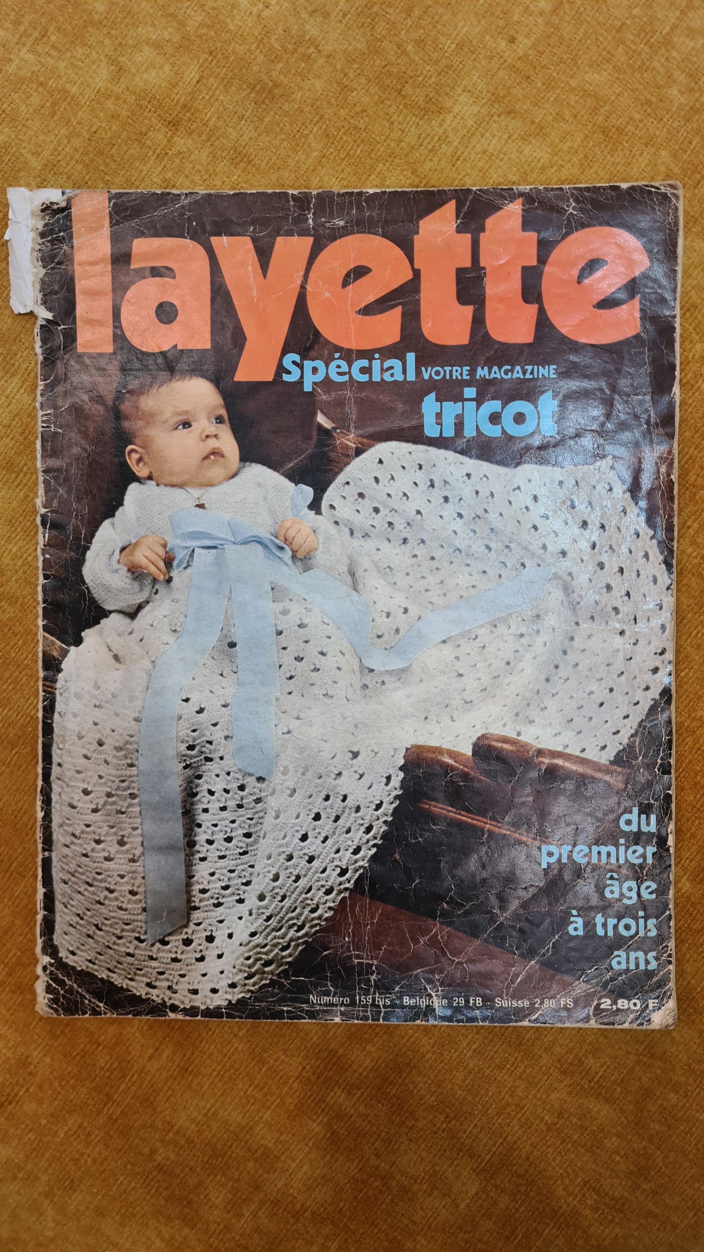 Du premier âge à trois ans - Layette nº 159