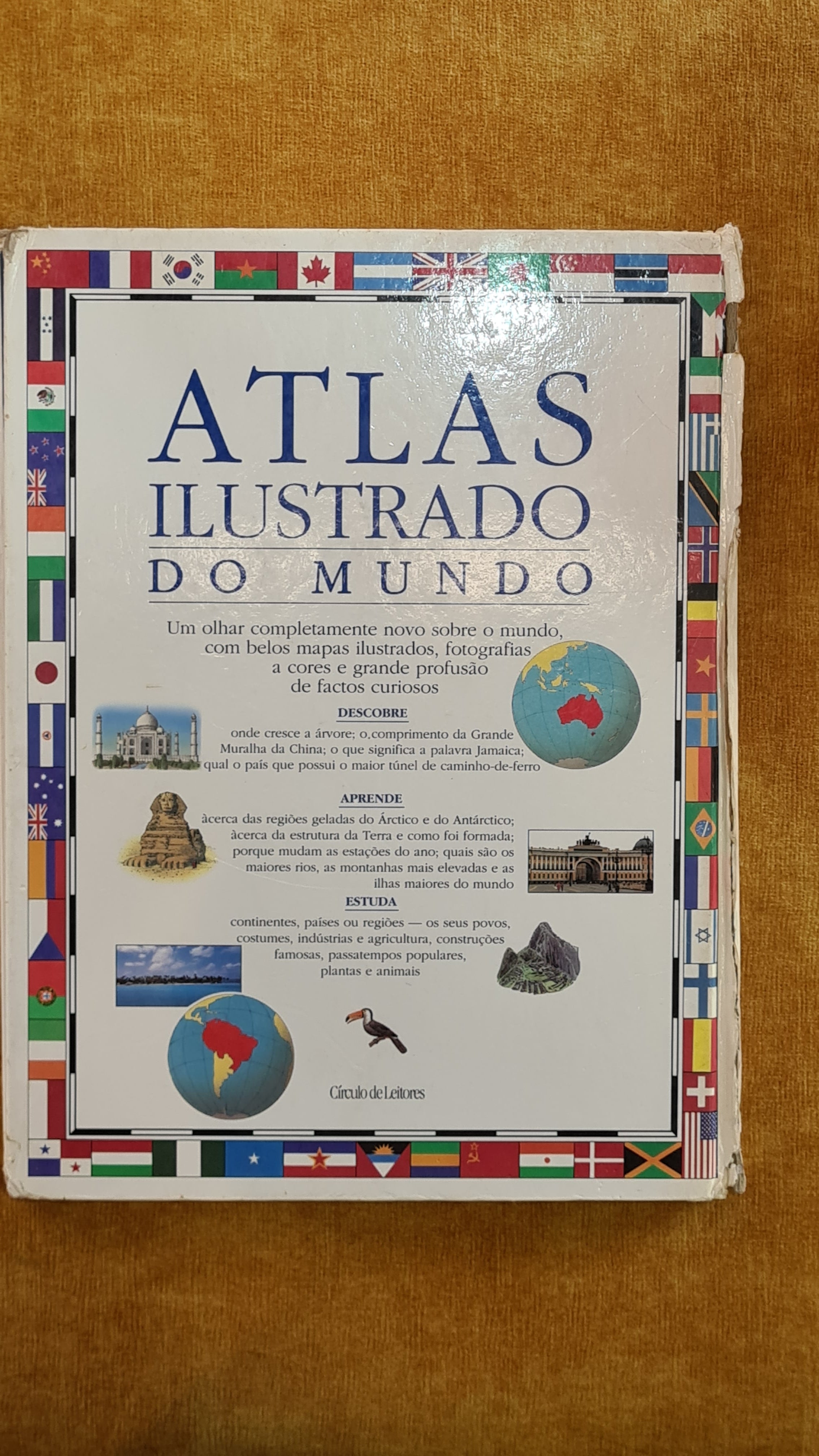 Illustrated world atlas