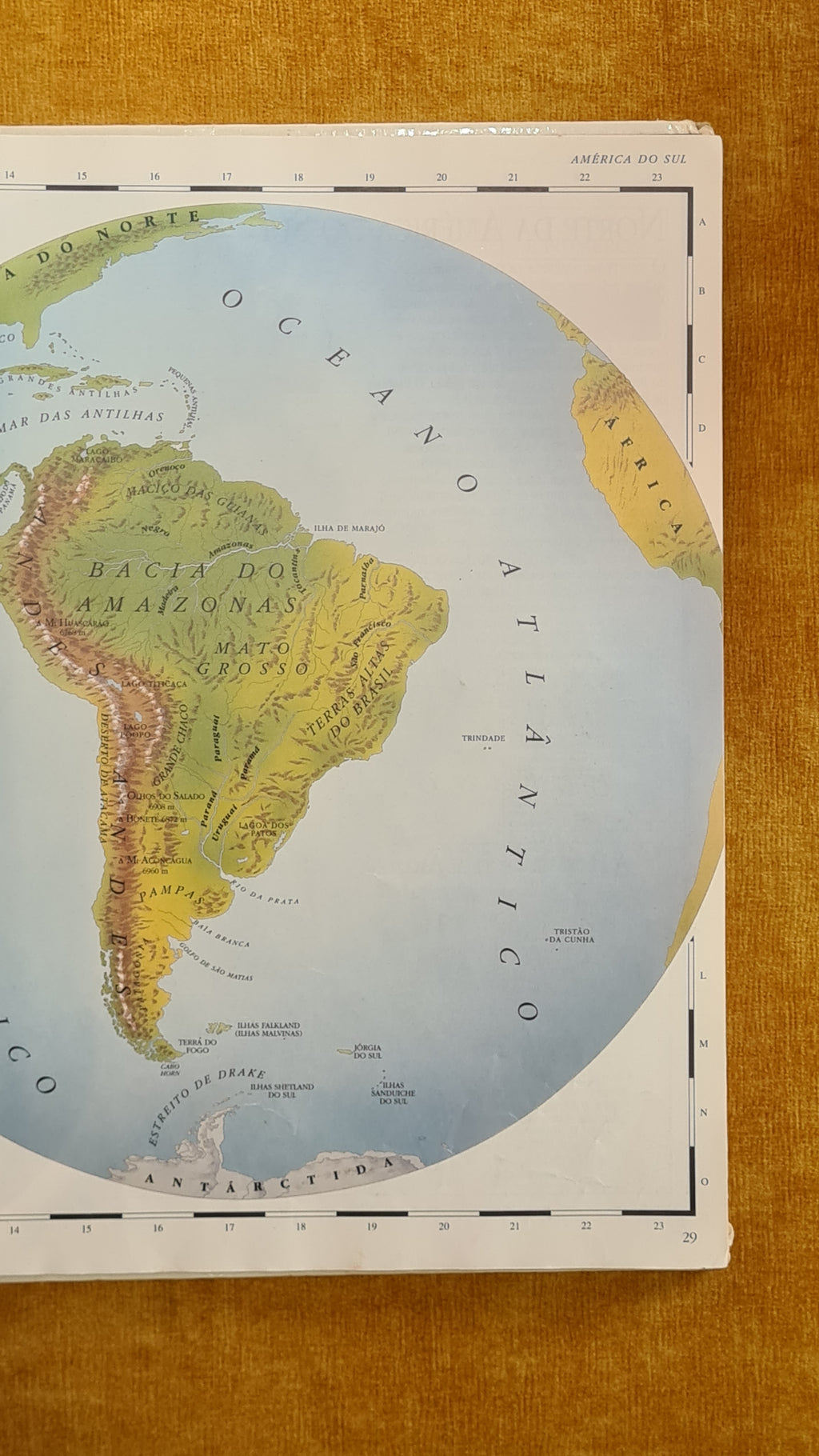 Illustrated world atlas
