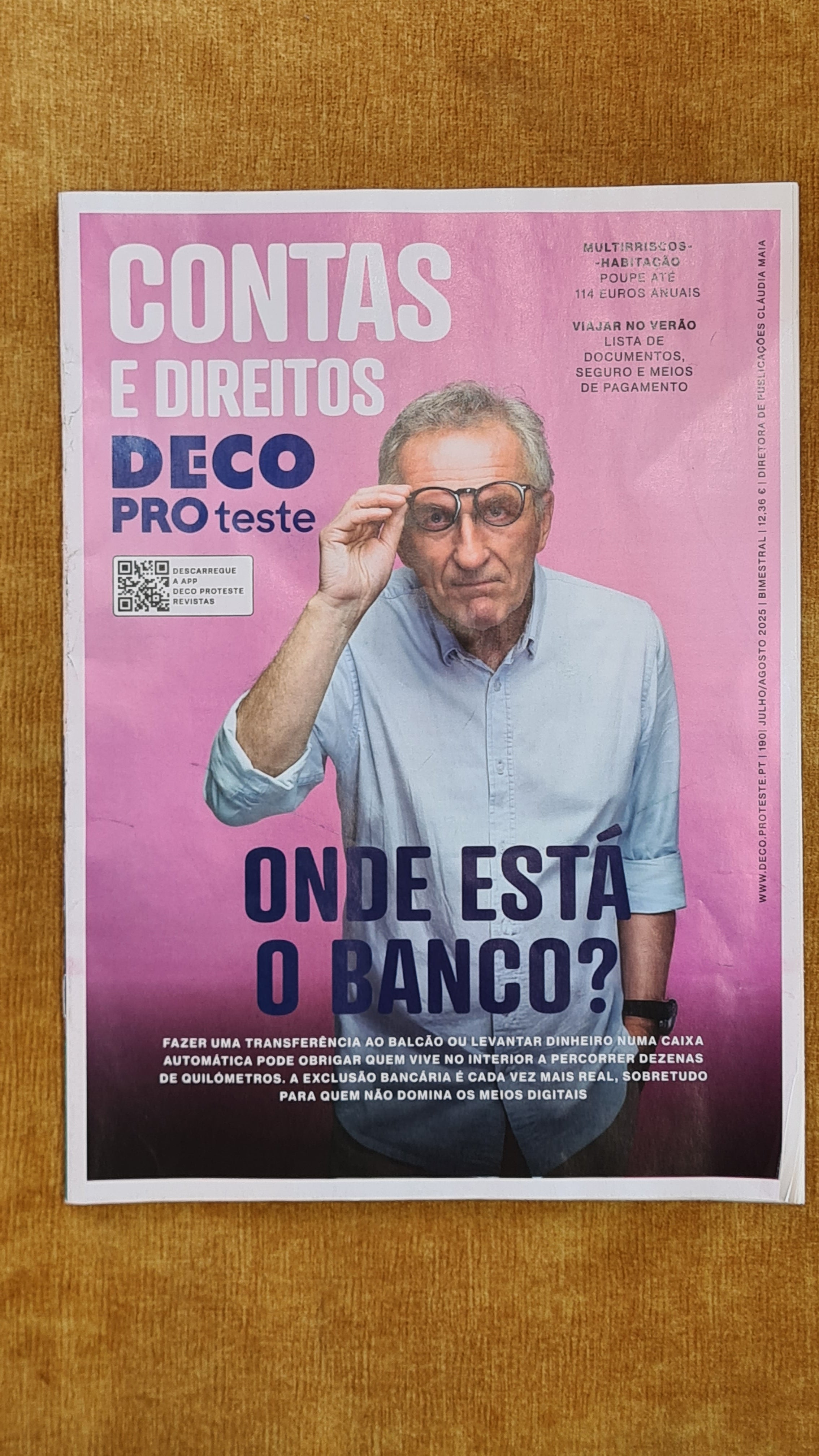 Accounts and Rights Deco Proteste nº190 - Where's the bank?