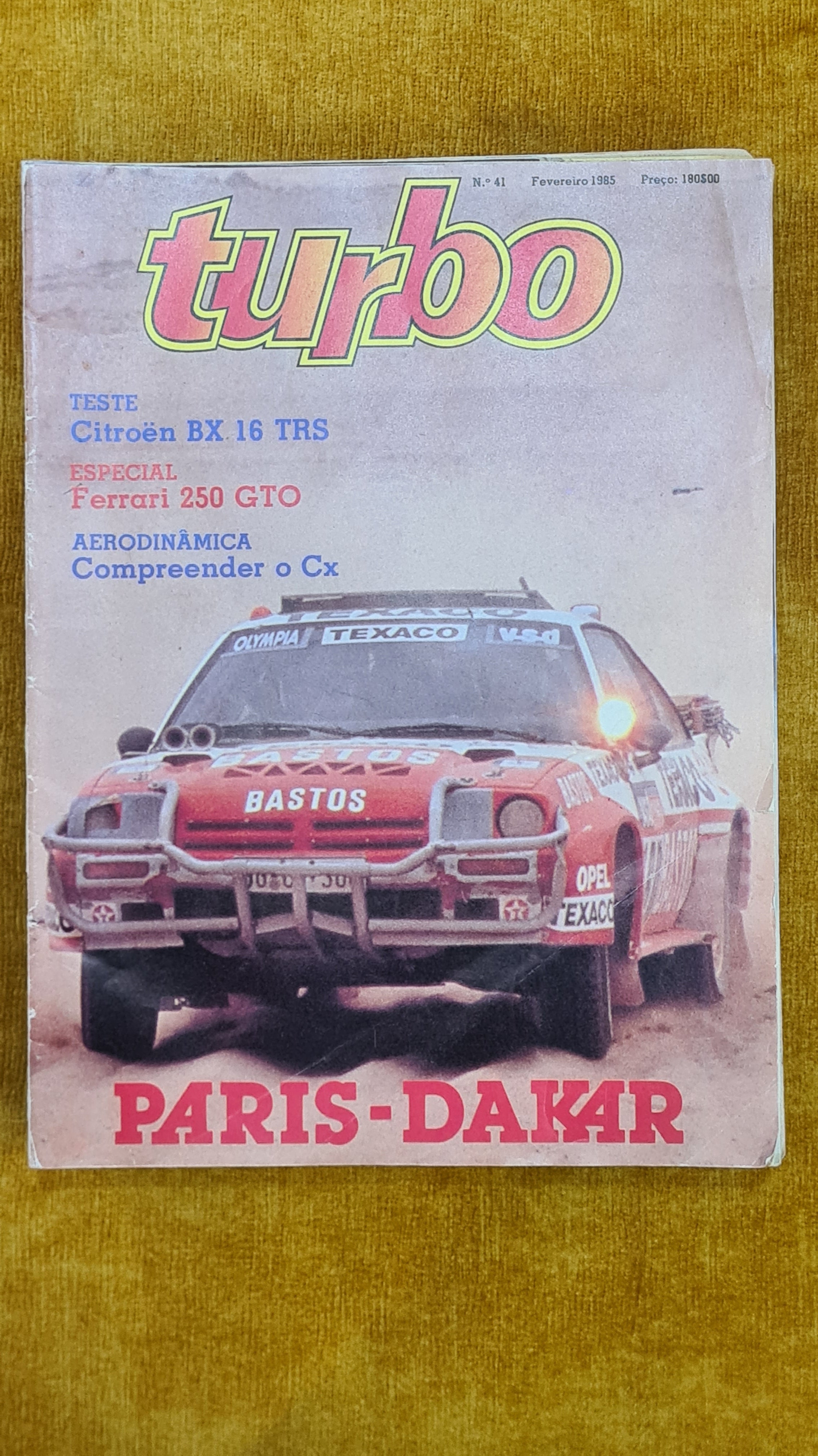 Turbo #41 - Paris-Dakar