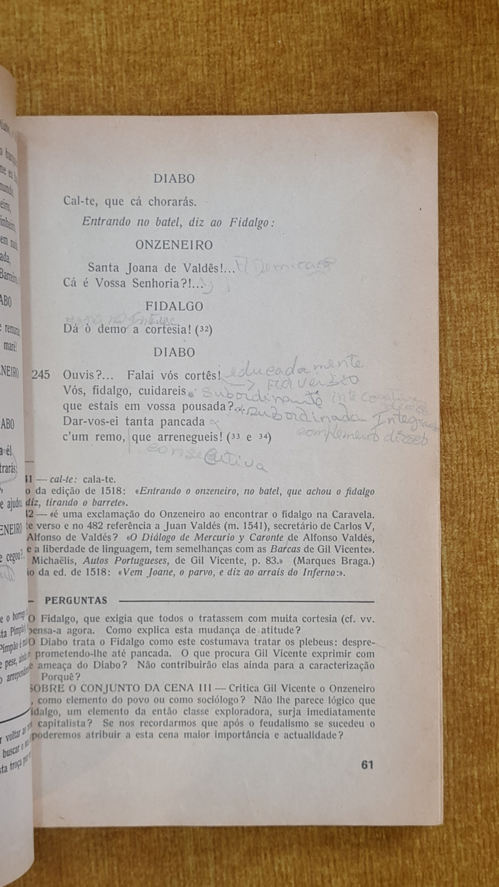 Auto da Barca do Inferno - Ensino Secundário