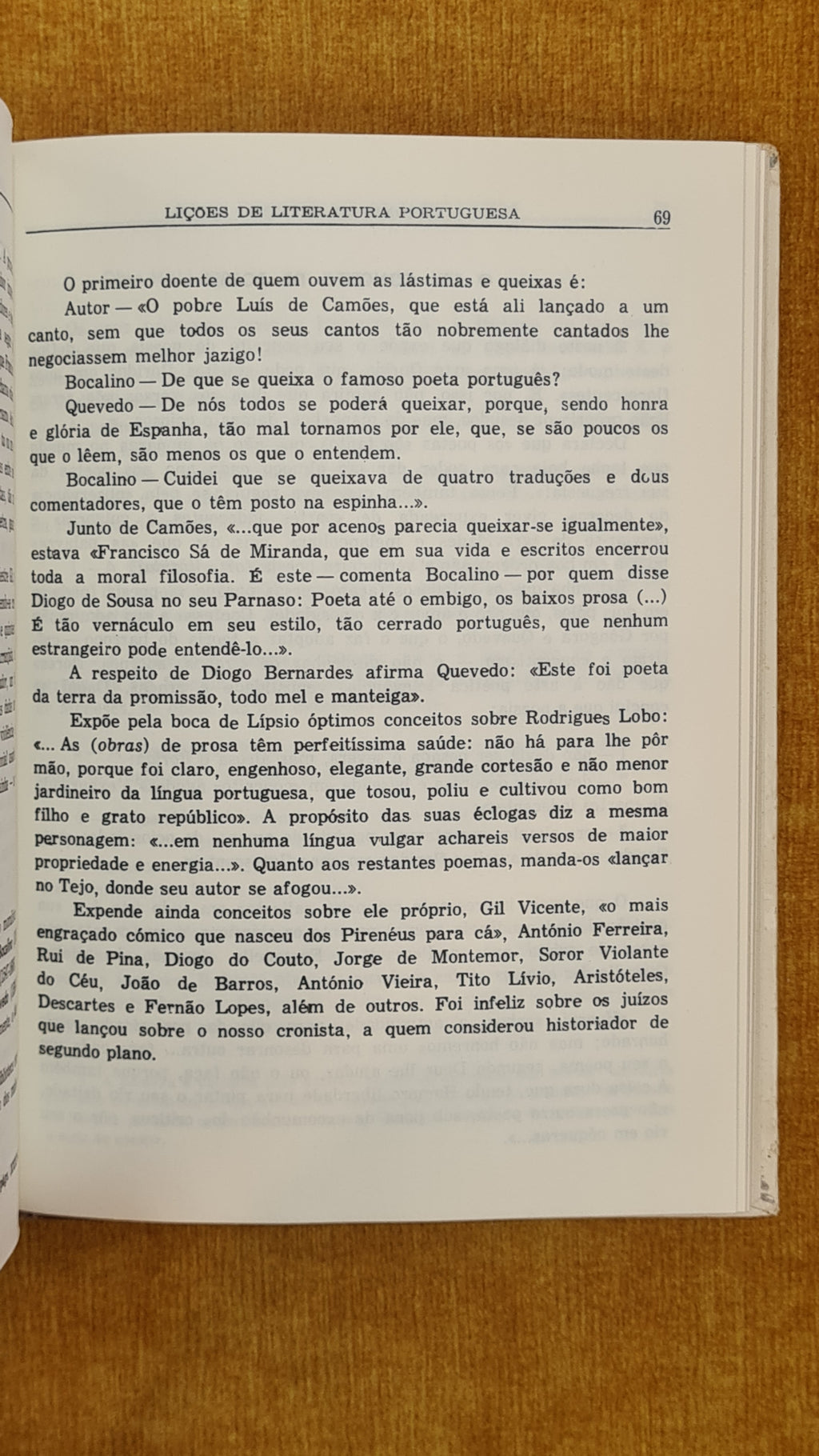 Lições de literatura portuguesa 2º volume