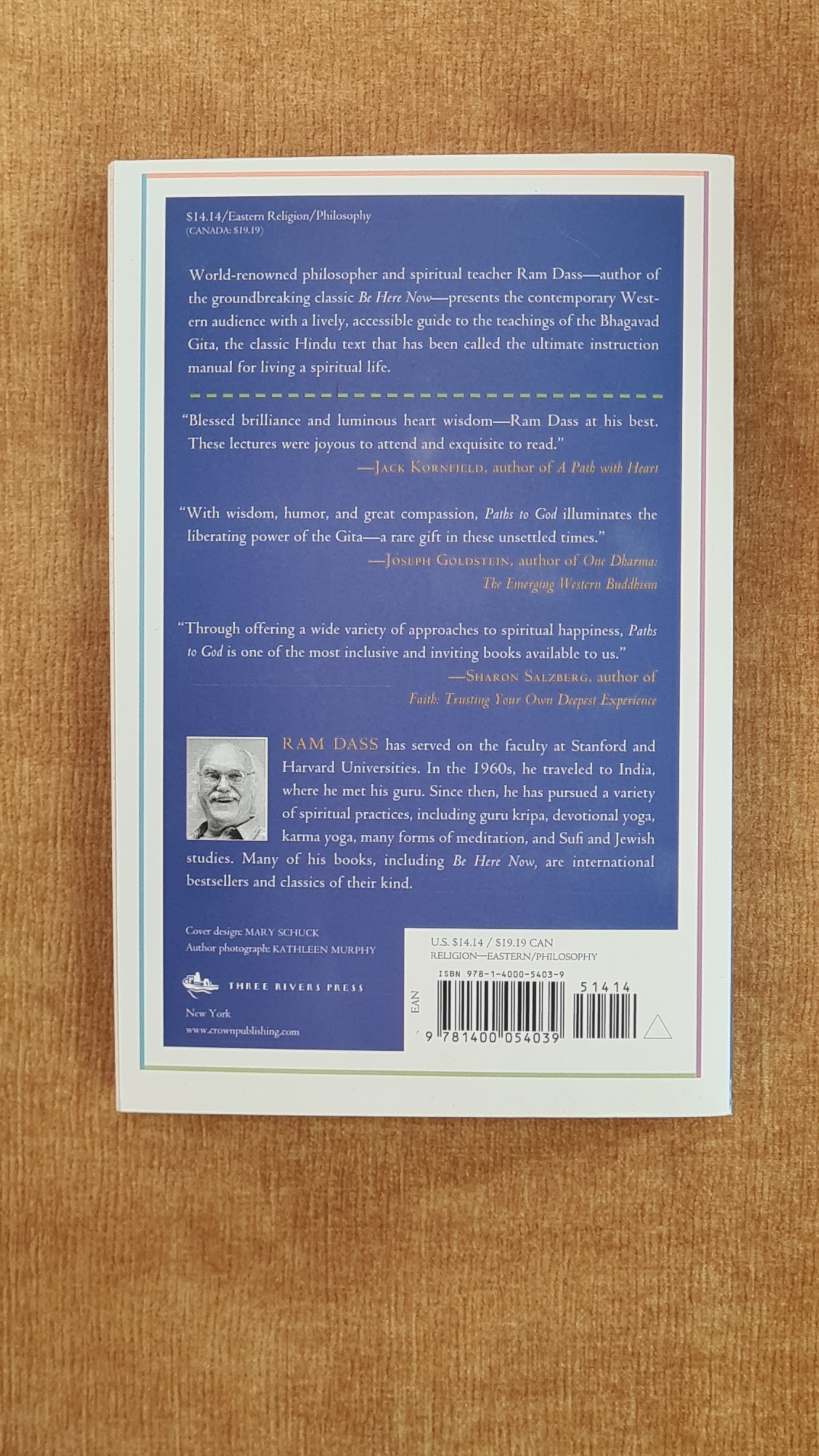 Paths to God: Living the Bhagavad Gita/ Ram Dass