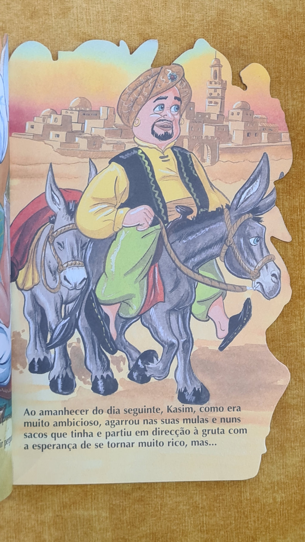 Ali Babá e os quarenta ladrões - Colecção Tiovivo nº3