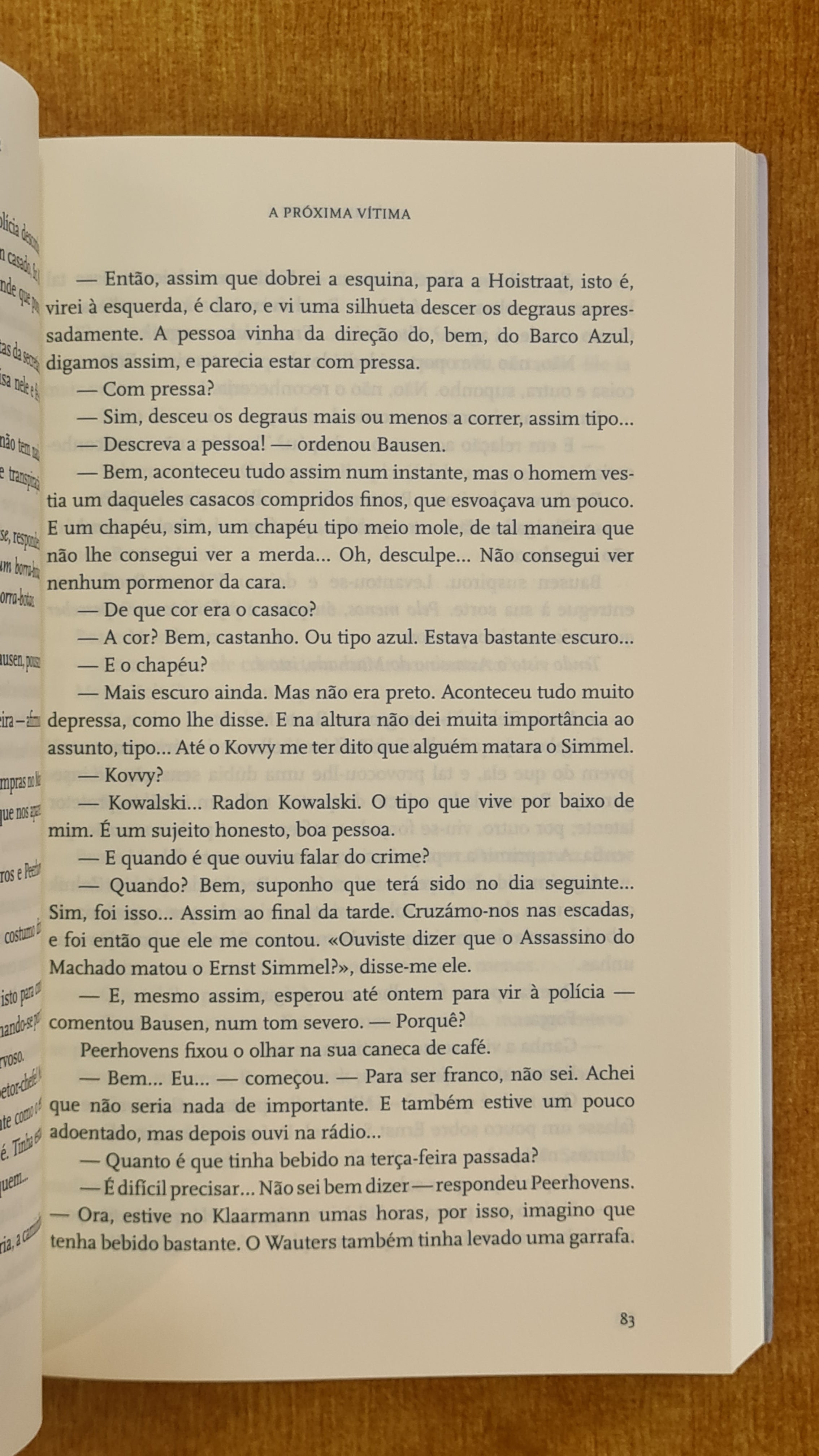A próxima vítima