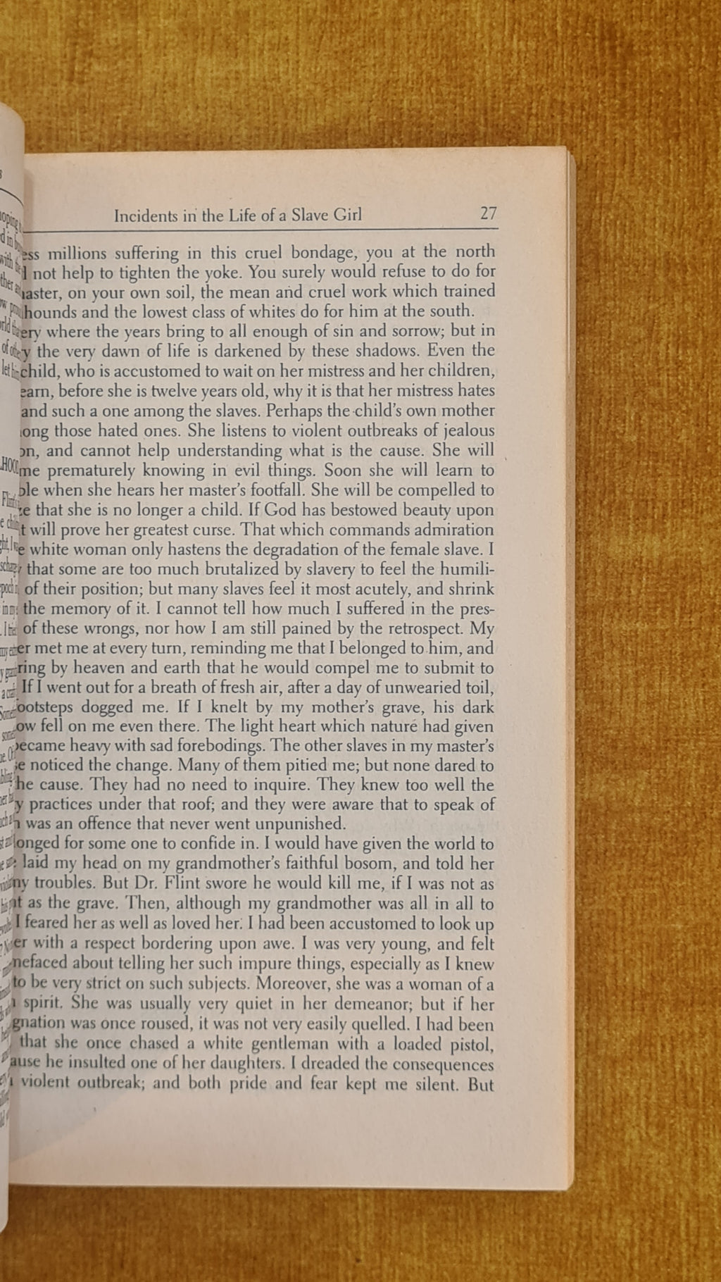 Incidents in the life of a slave girl