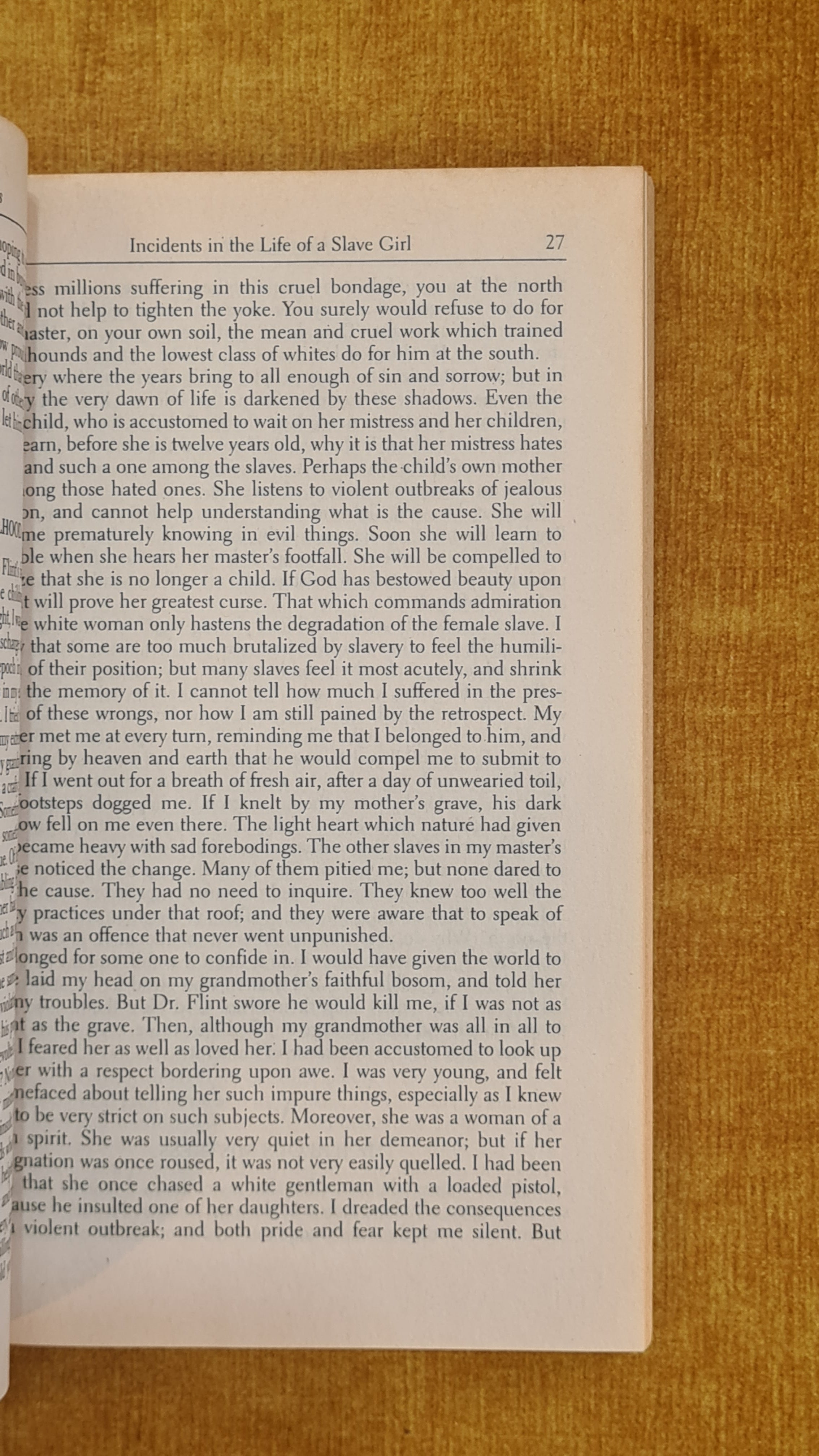 Incidents in the life of a slave girl