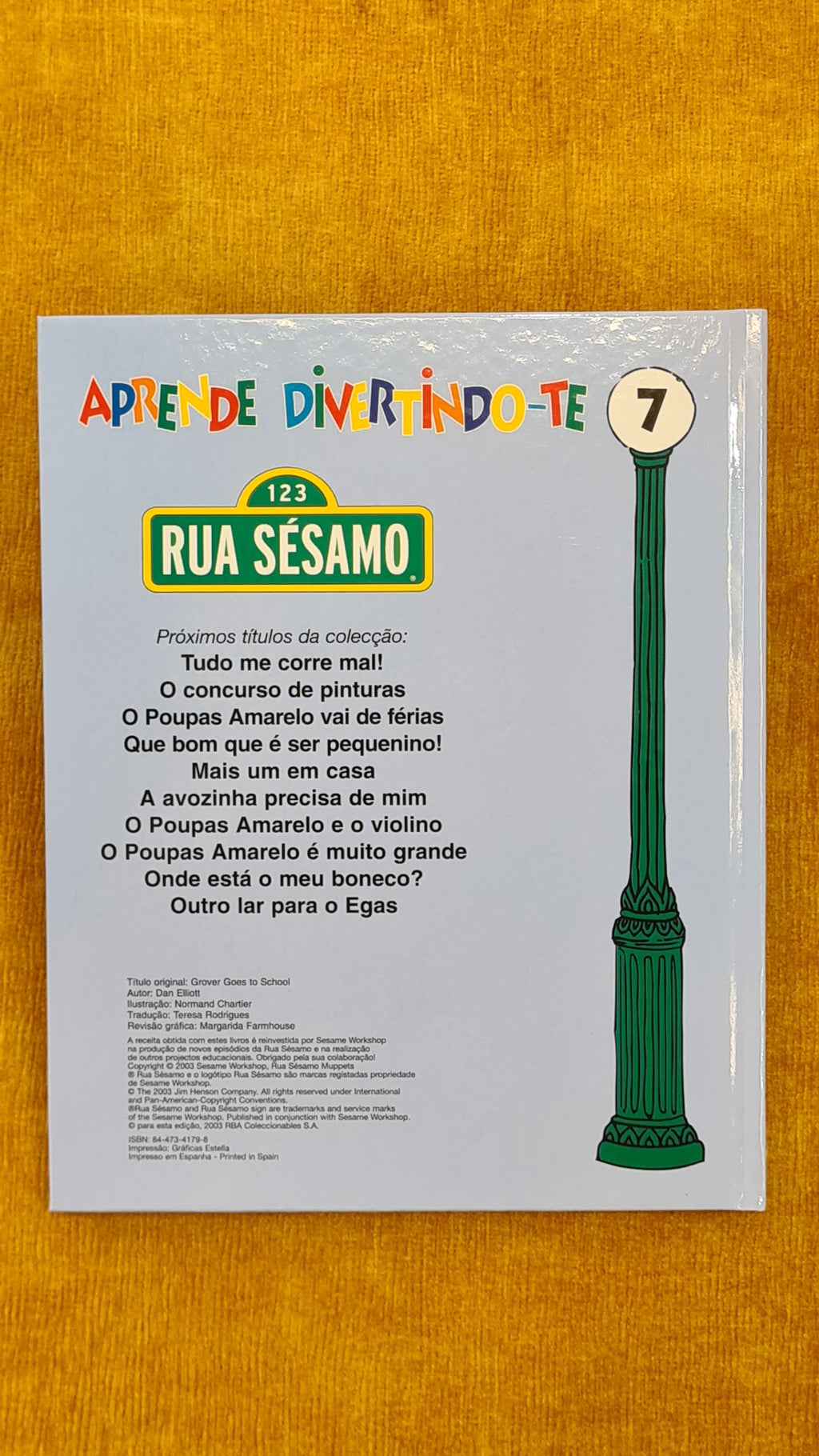 O Gualter já vai à escola - Rua Sésamo 7