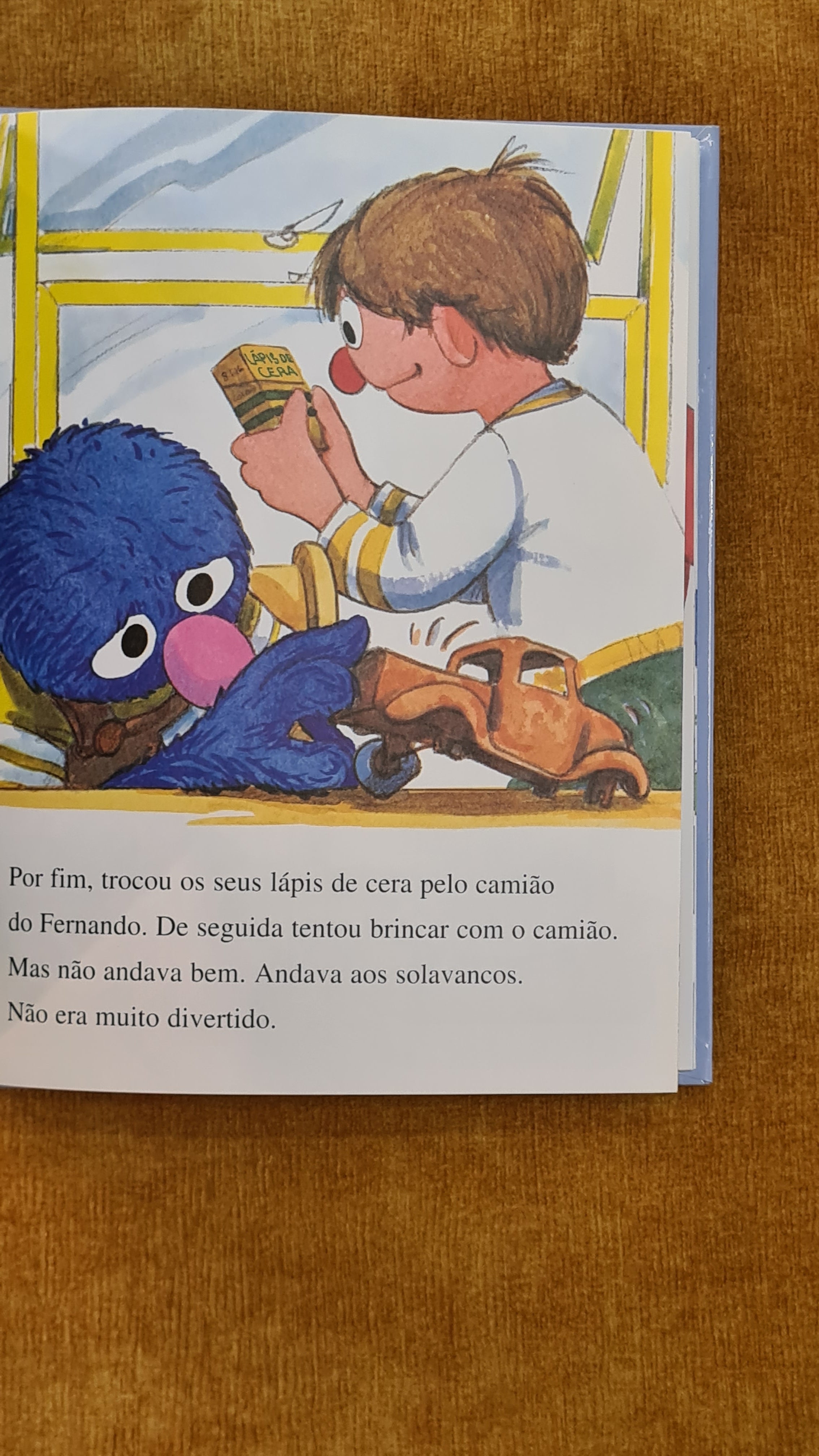 O Gualter já vai à escola - Rua Sésamo 7