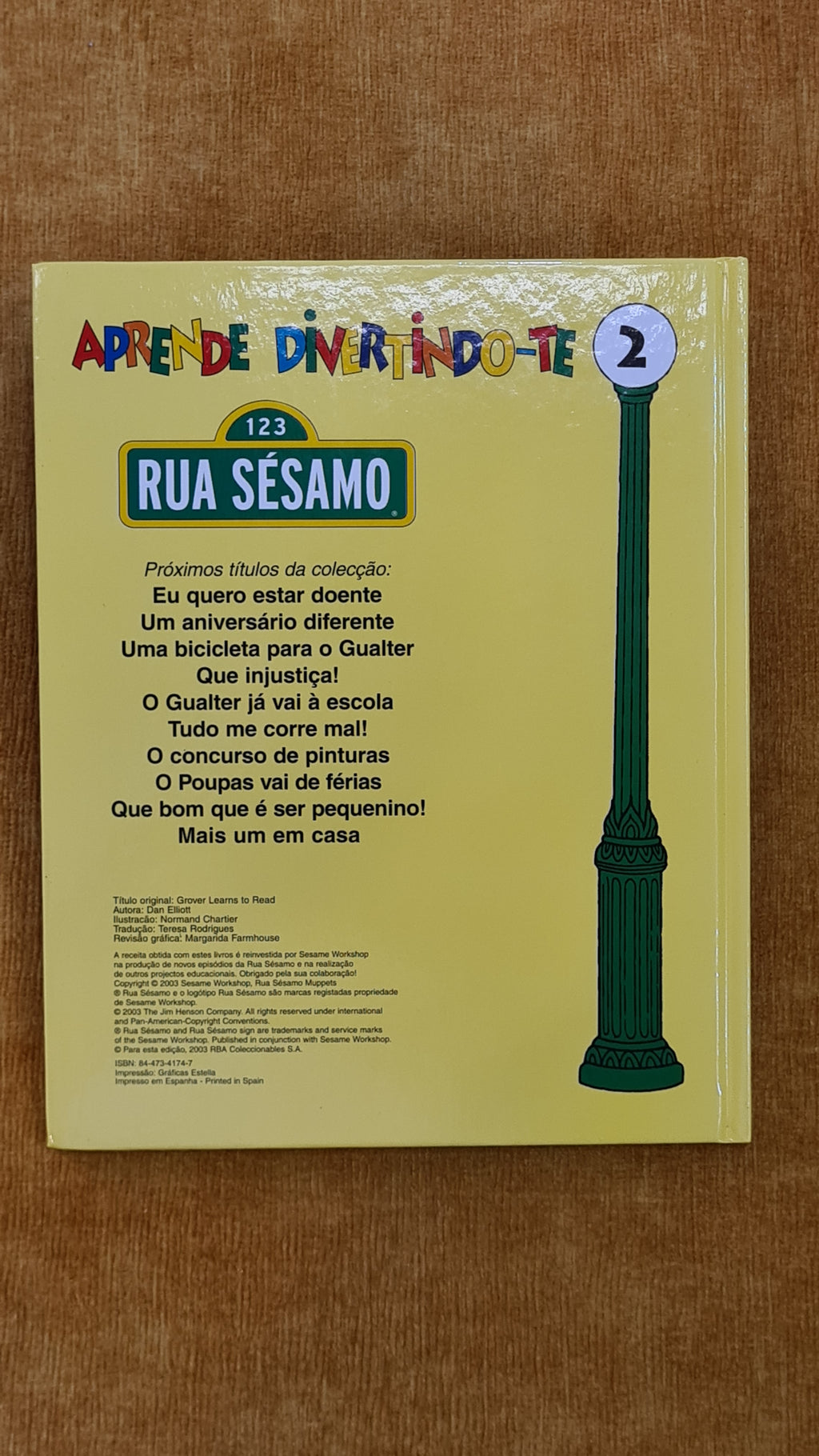 O Gualter aprende a ler - Rua Sésamo 2