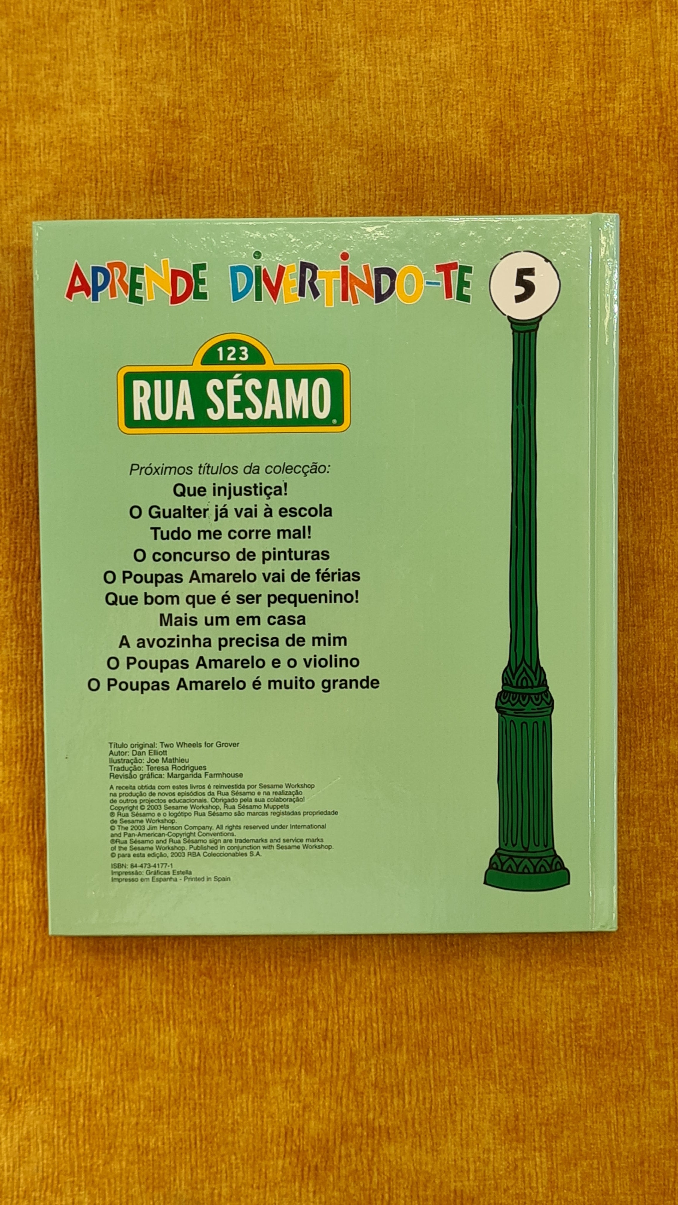 Uma bicicleta para o Gualter - Rua Sésamo 5