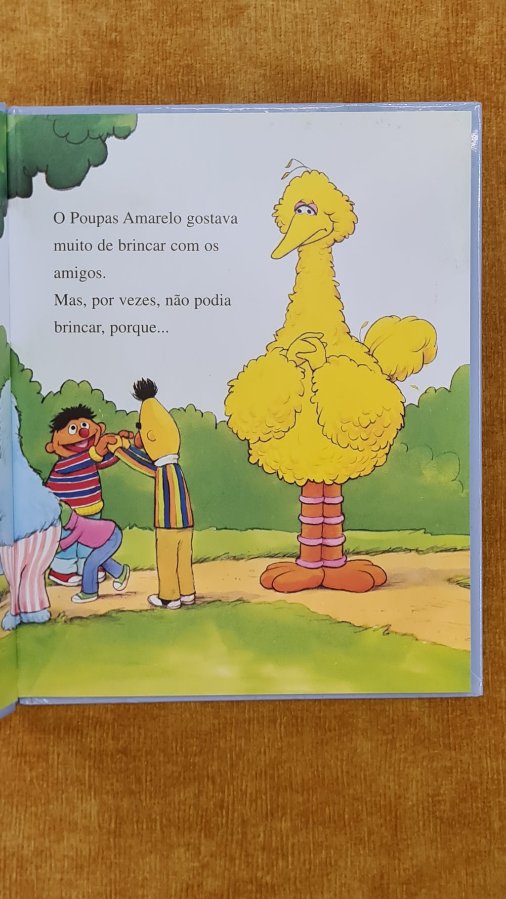 O Poupas amarelo é muito grande - Rua Sésamo 15