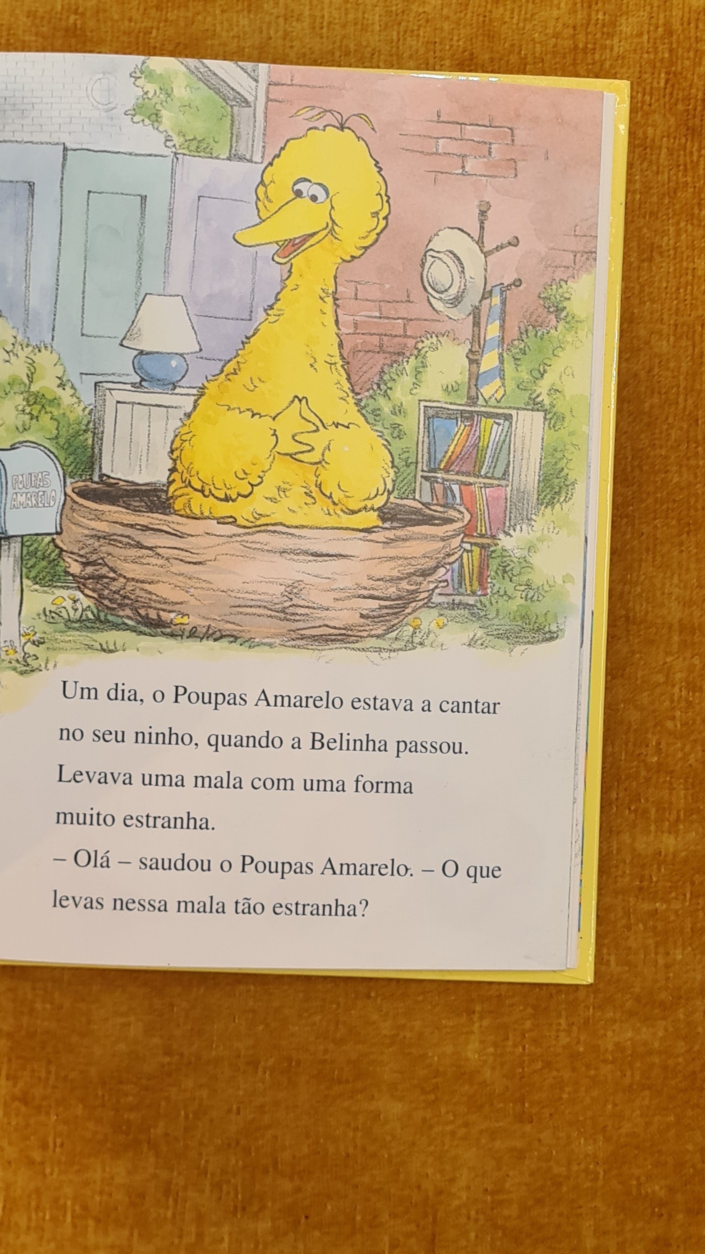O Poupas amarelo e o violino - Rua Sésamo 14