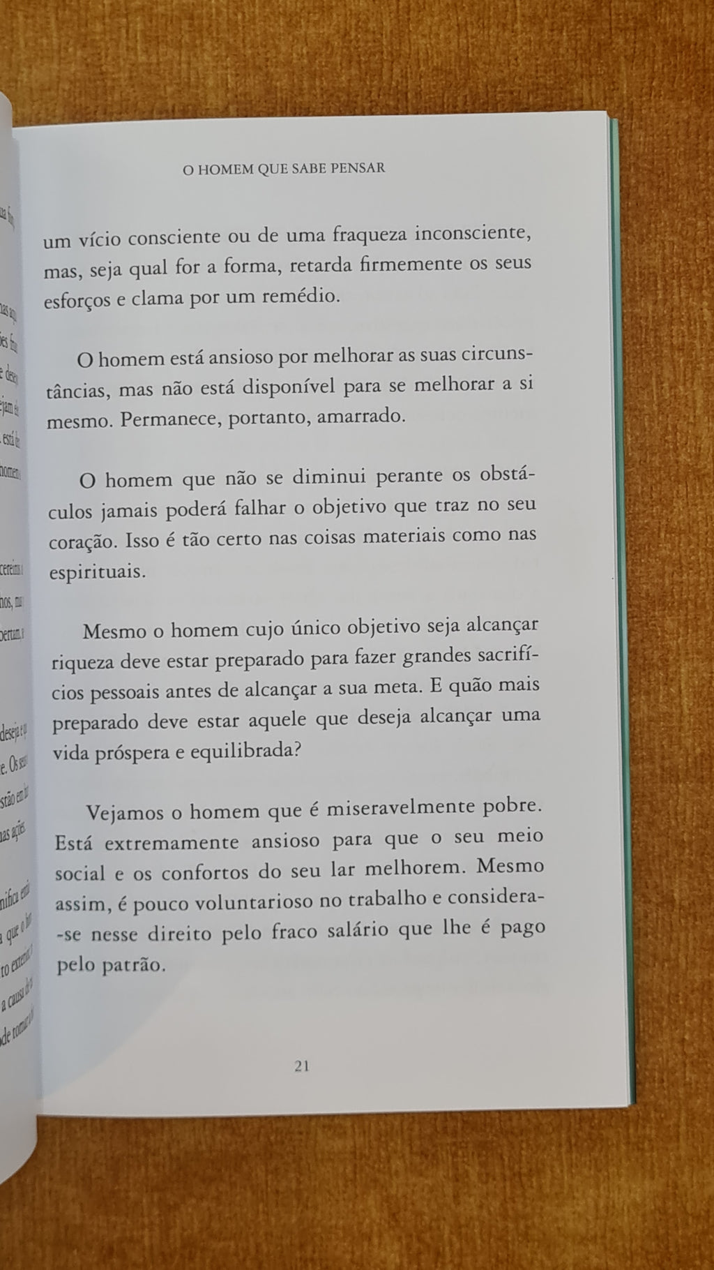 O homem que sabe pensar