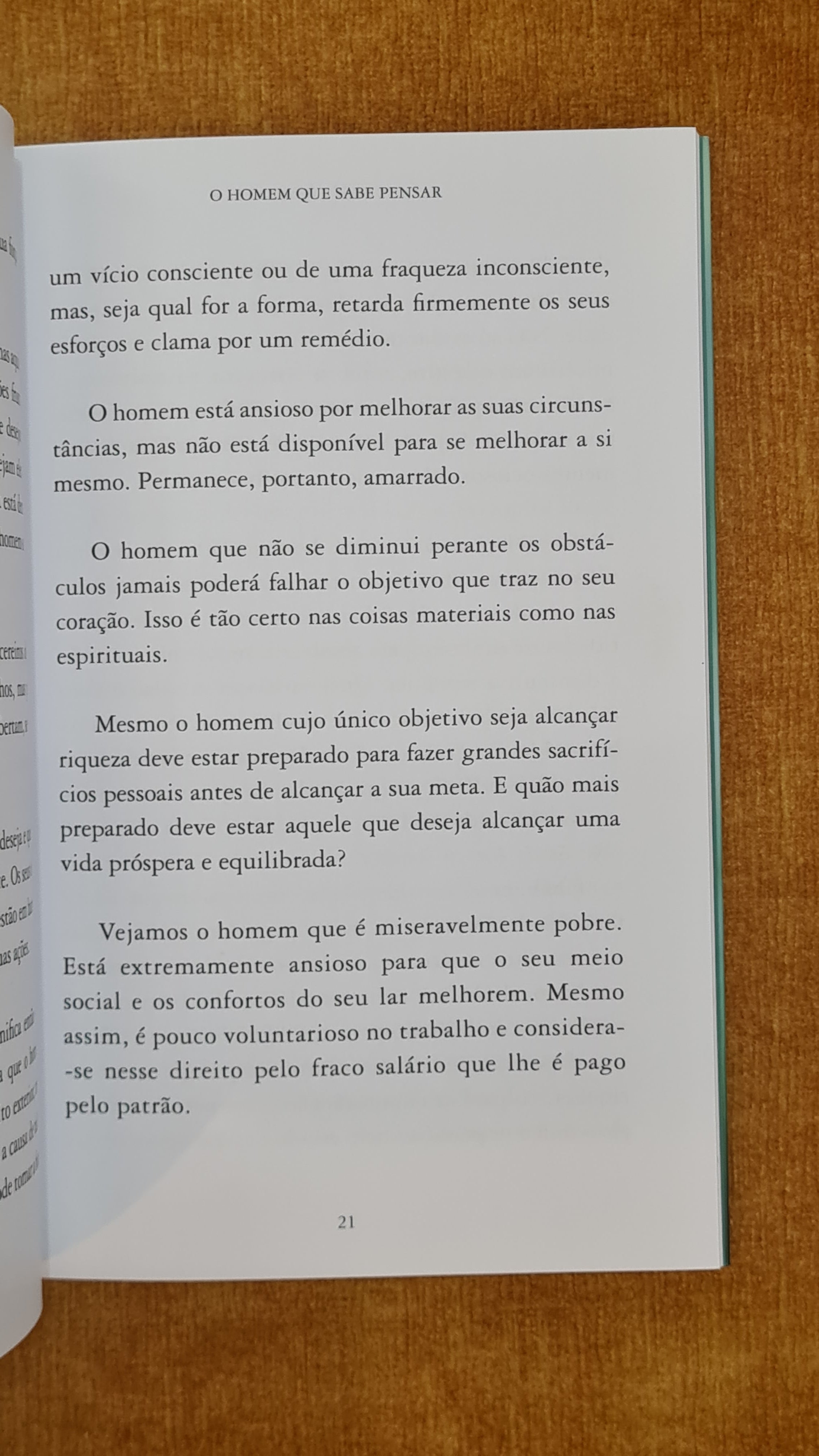 O homem que sabe pensar