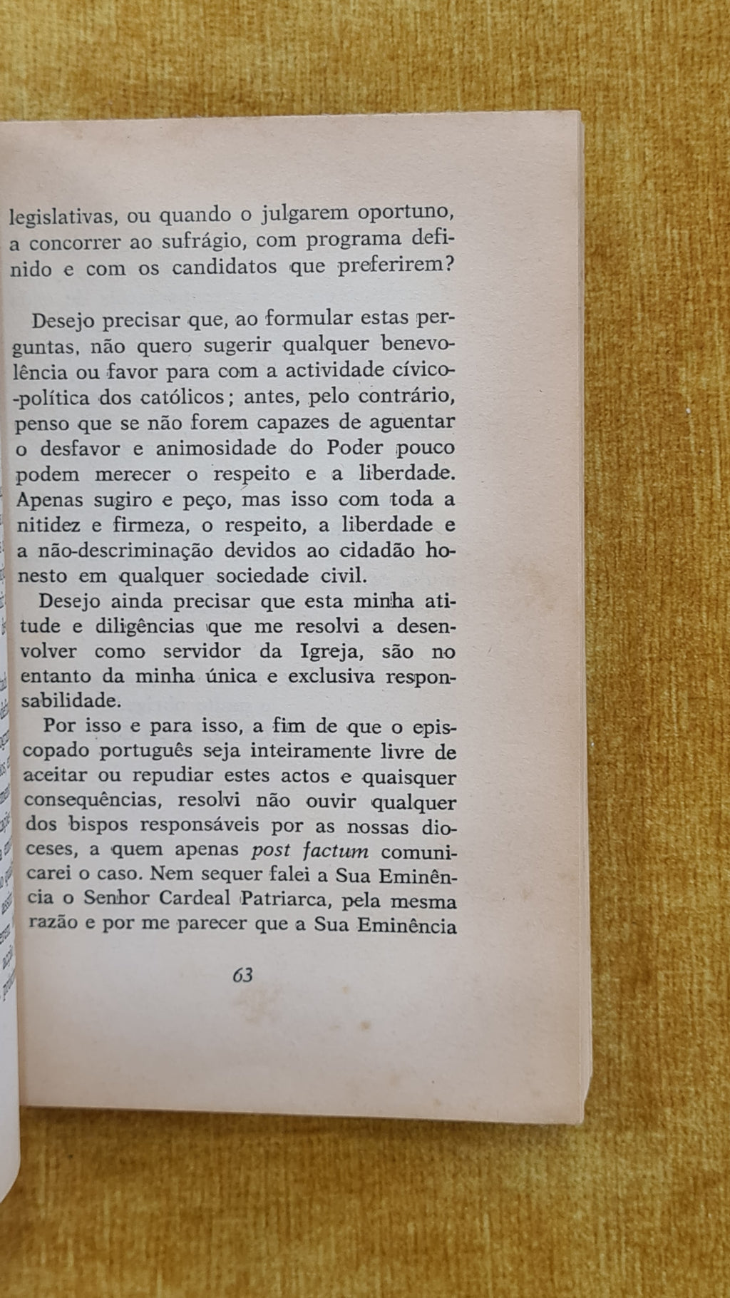 Católicos e política, de Humberto Delgado a Marcello Caetano