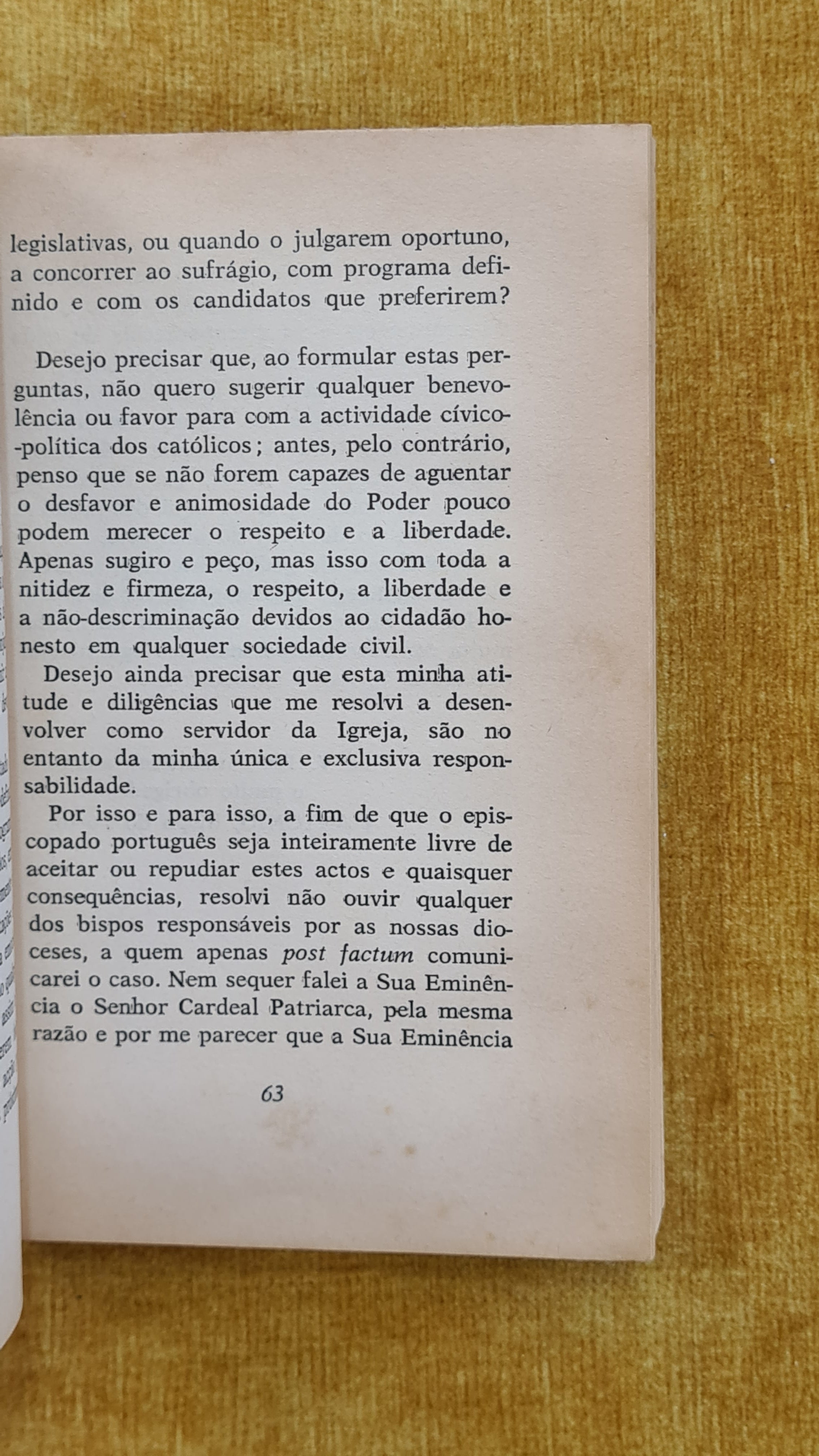 Católicos e política, de Humberto Delgado a Marcello Caetano
