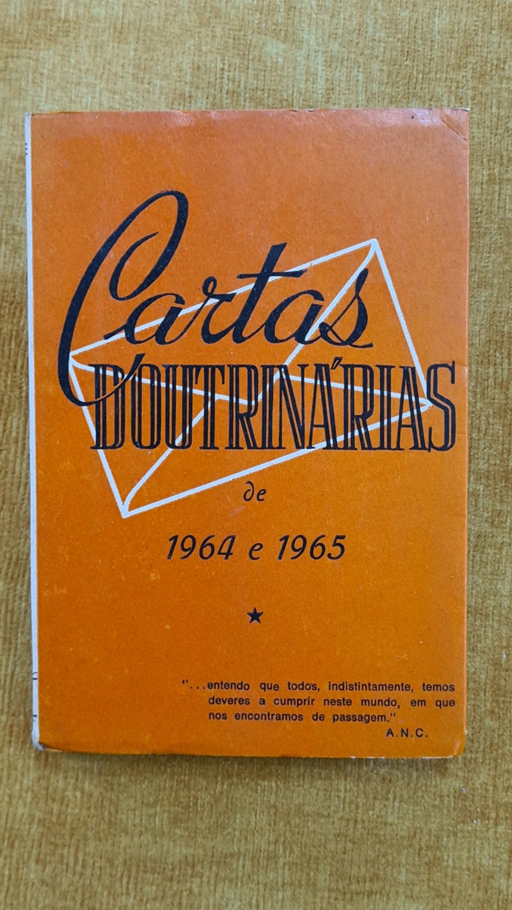 Doctrinal Letters of 1964 and 1965