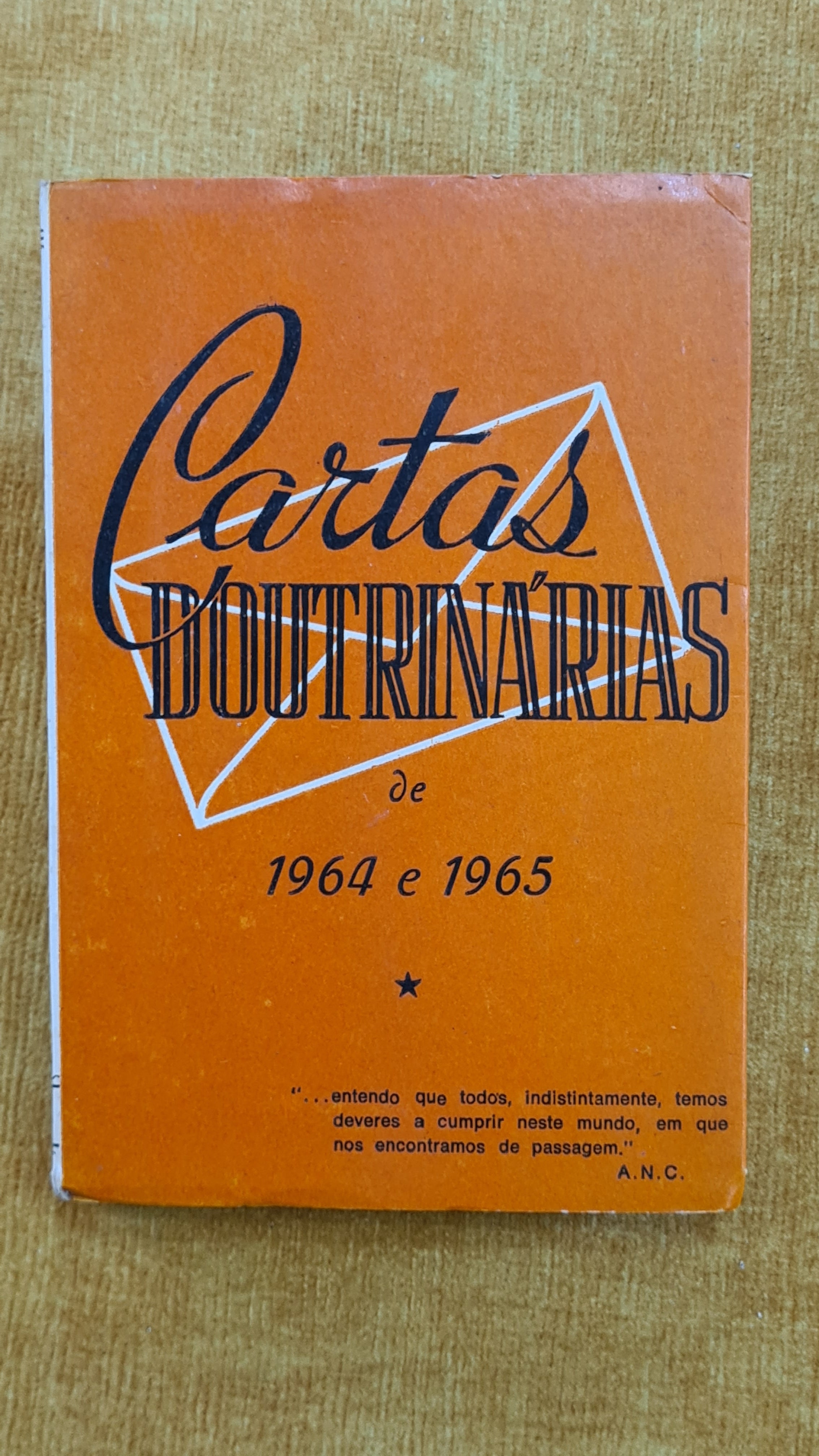 Cartas doutrinárias de 1964 e 1965