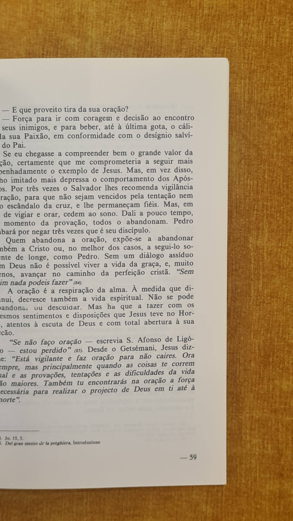 Sê tu as minhas mãos e os meus pés - A nossa paixão: meditações