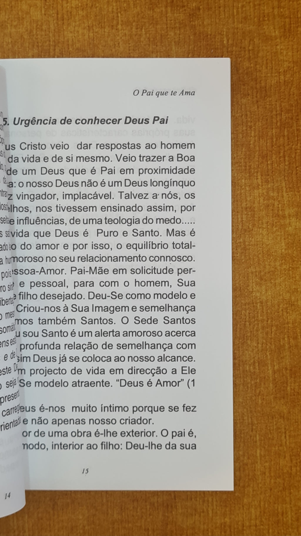 O pai que te ama - Temas de Vida Espiritual 8