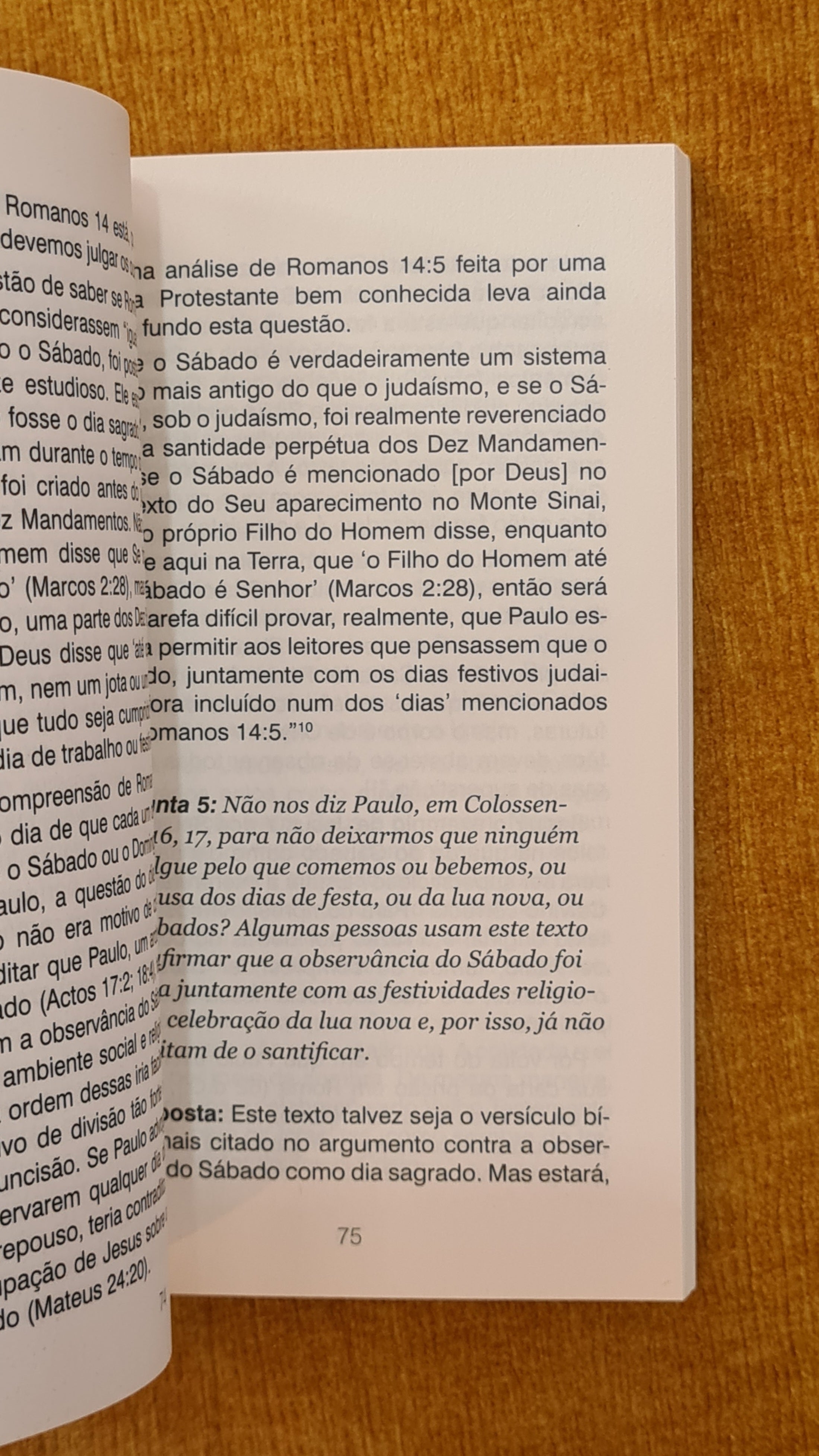 Um tempo para si [para quê?/Porquê?]