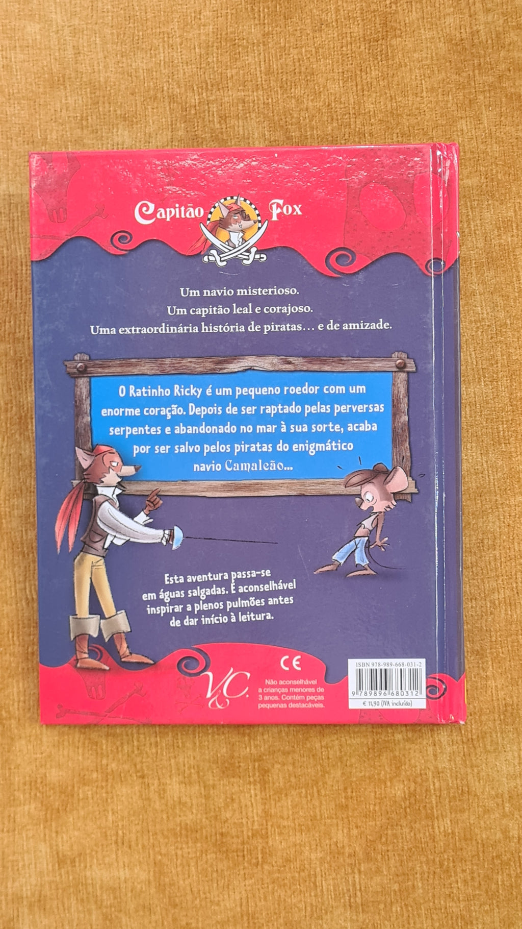 O pirata da Ilha do nevoeiro - Capitão Fox I