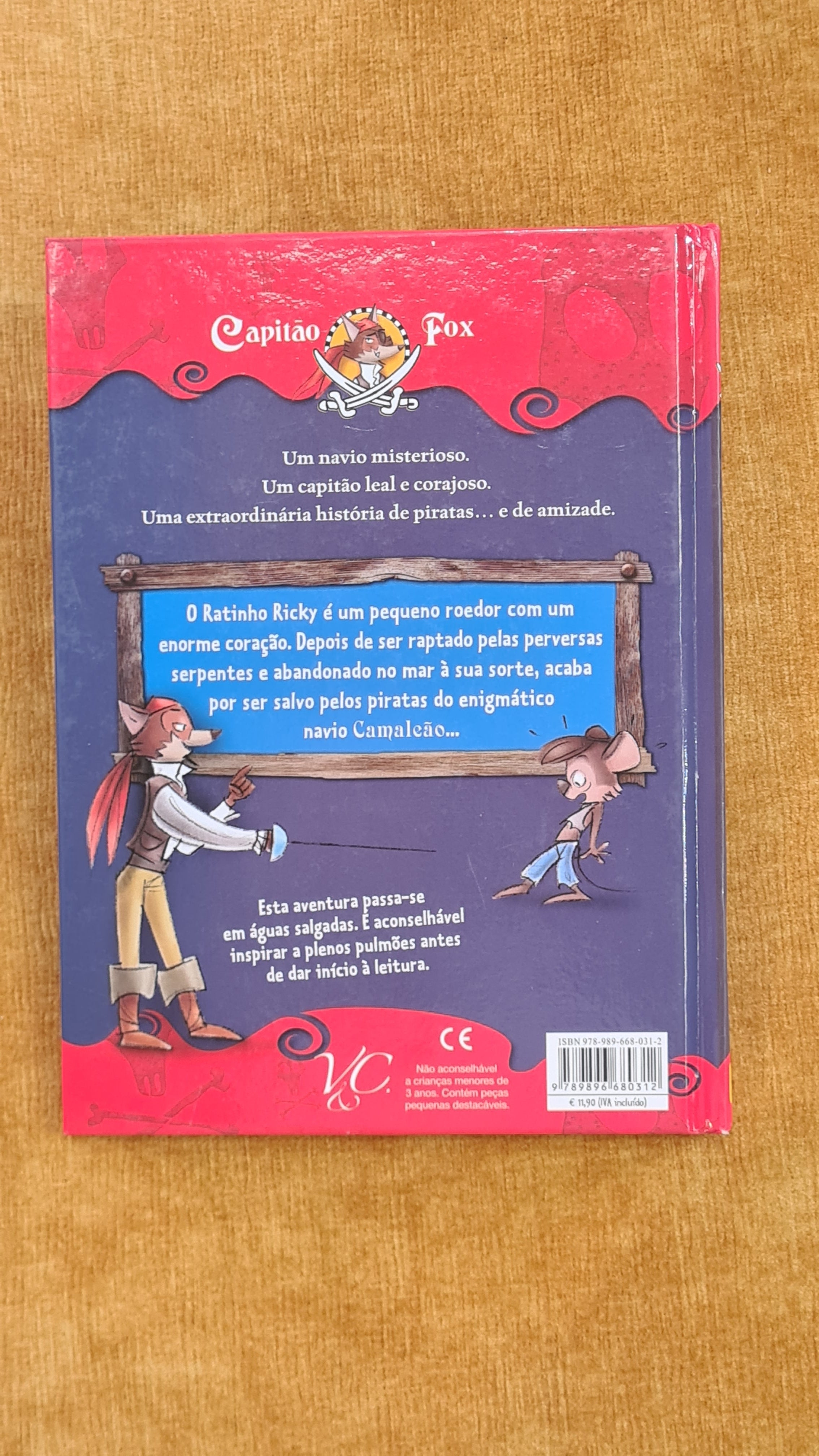 O pirata da Ilha do nevoeiro - Capitão Fox I