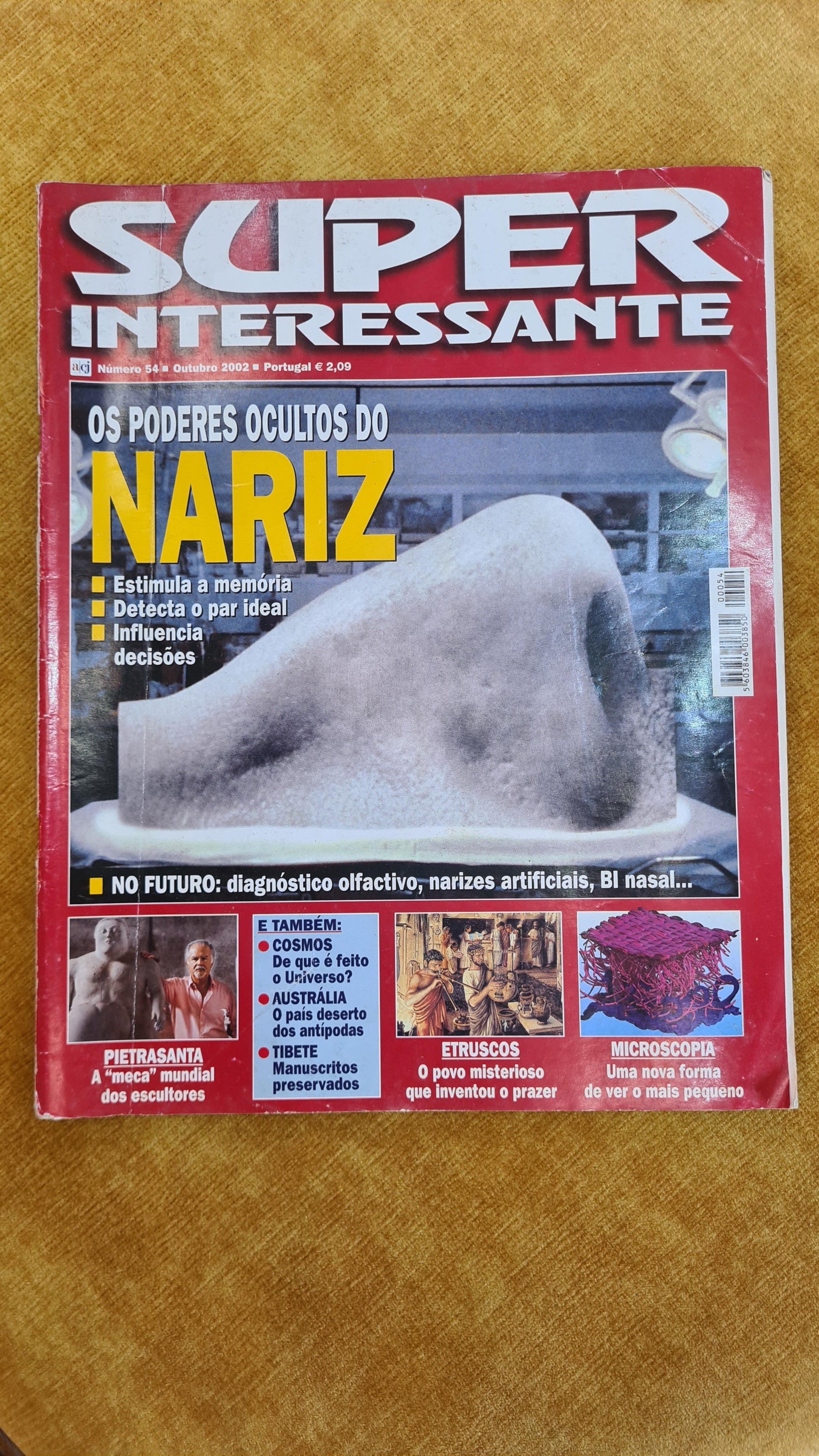 Os poderes ocultos do Nariz - Super interessante nº 54