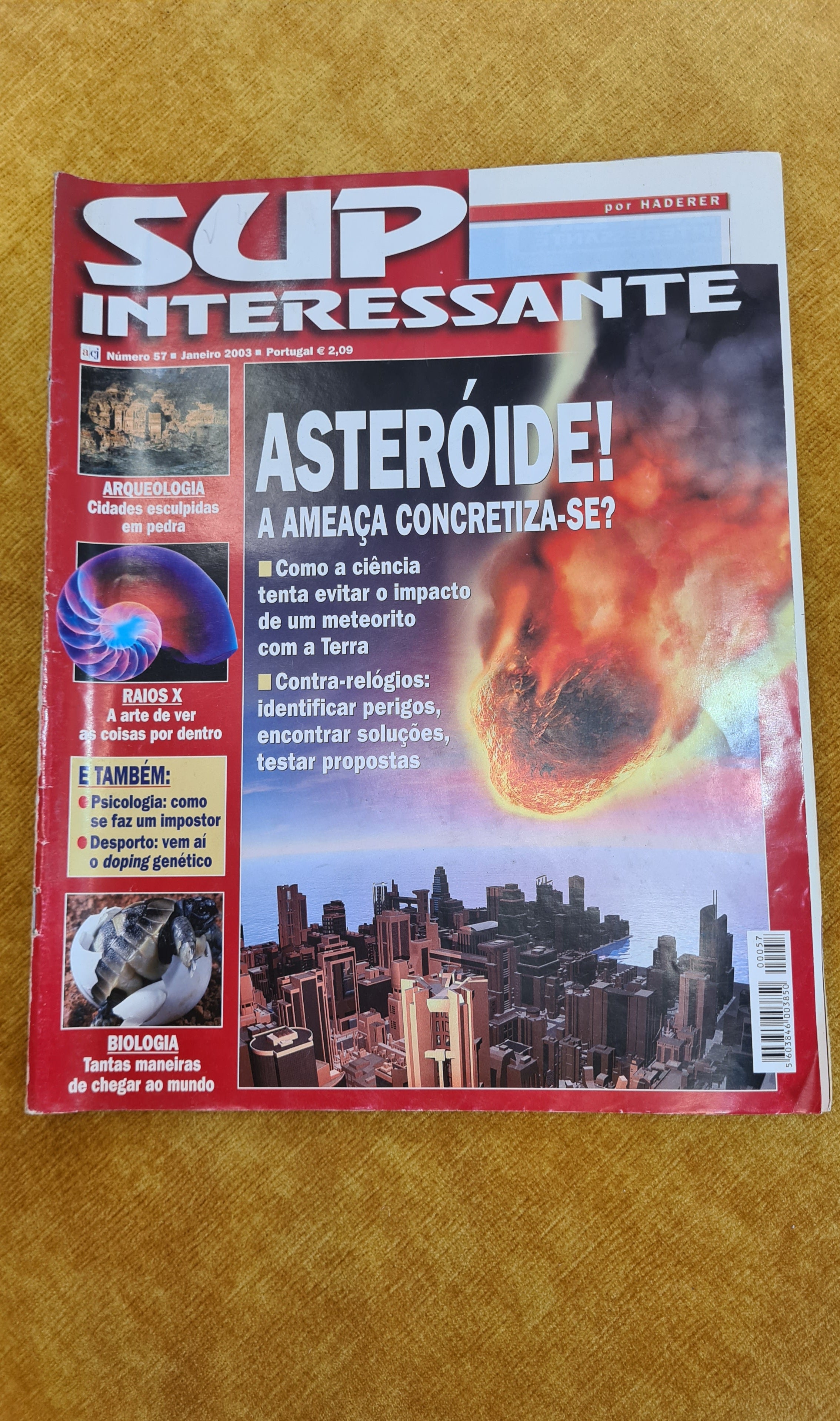 Asteróide! A ameaça concretiza-se? - Super interessante nº 57
