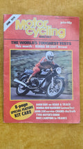 Motorcycle racing June 1978