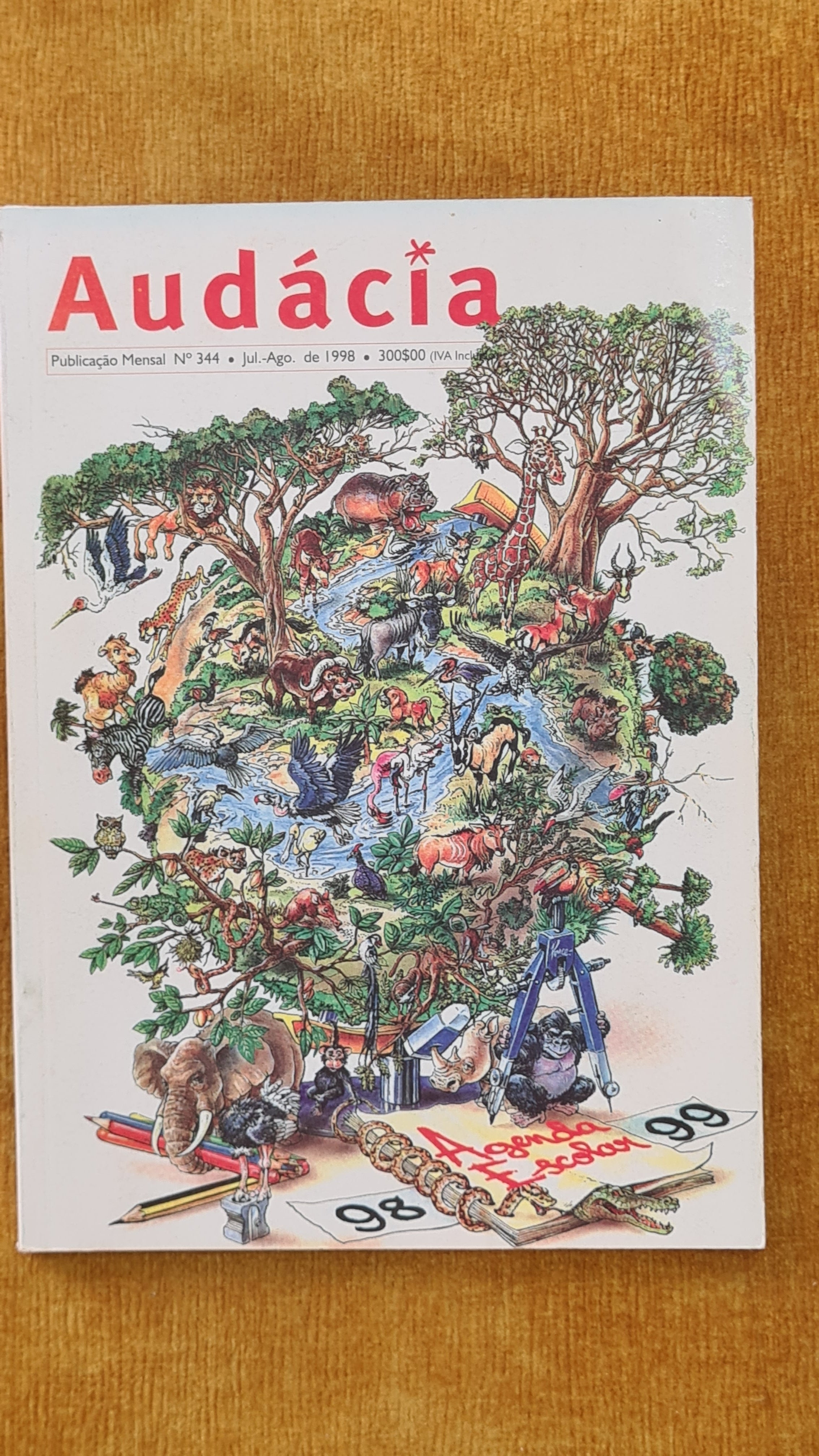 Audácia nº 344 Agenda Escolar 98/99