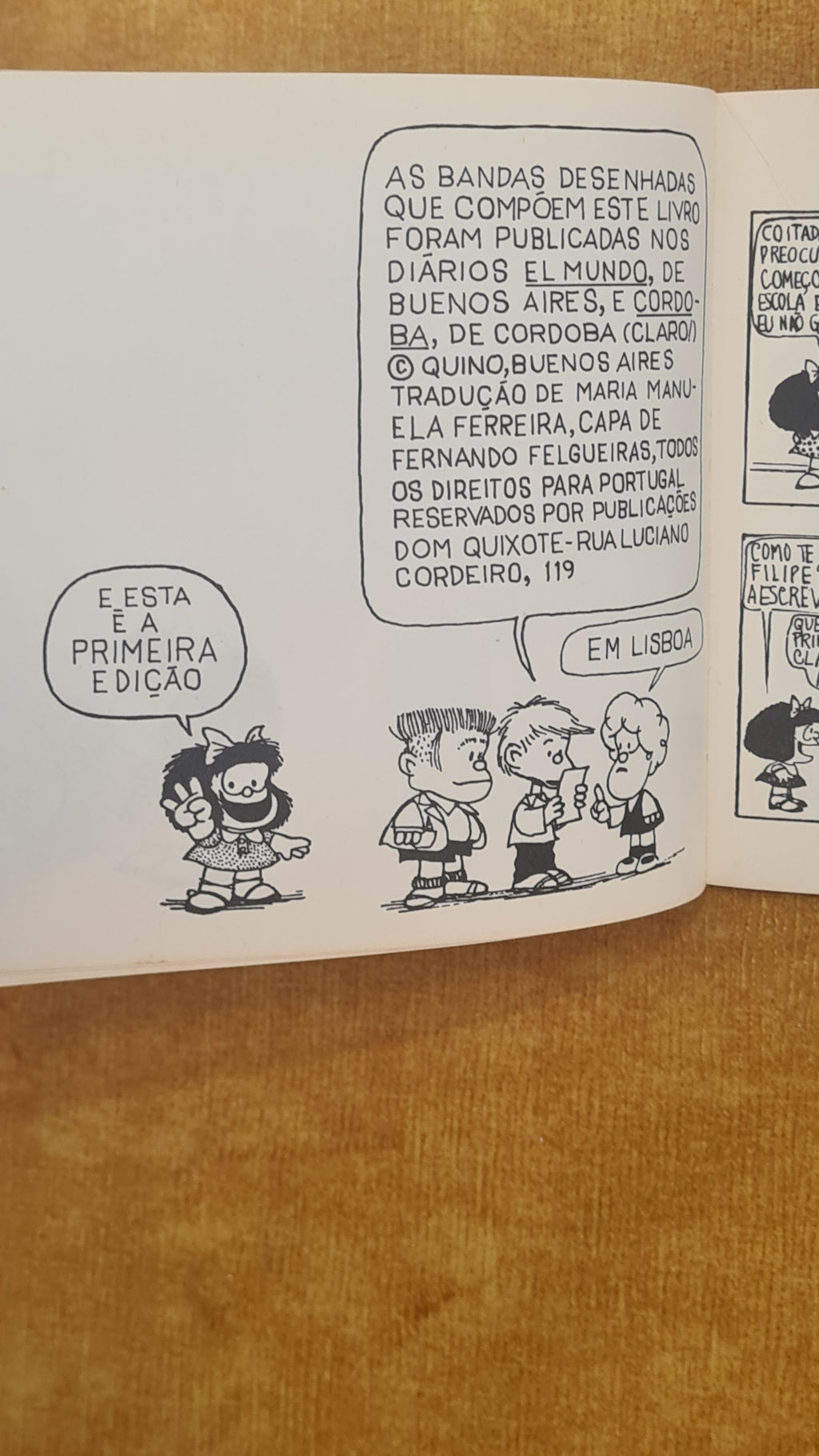 Mafalda a contestatária