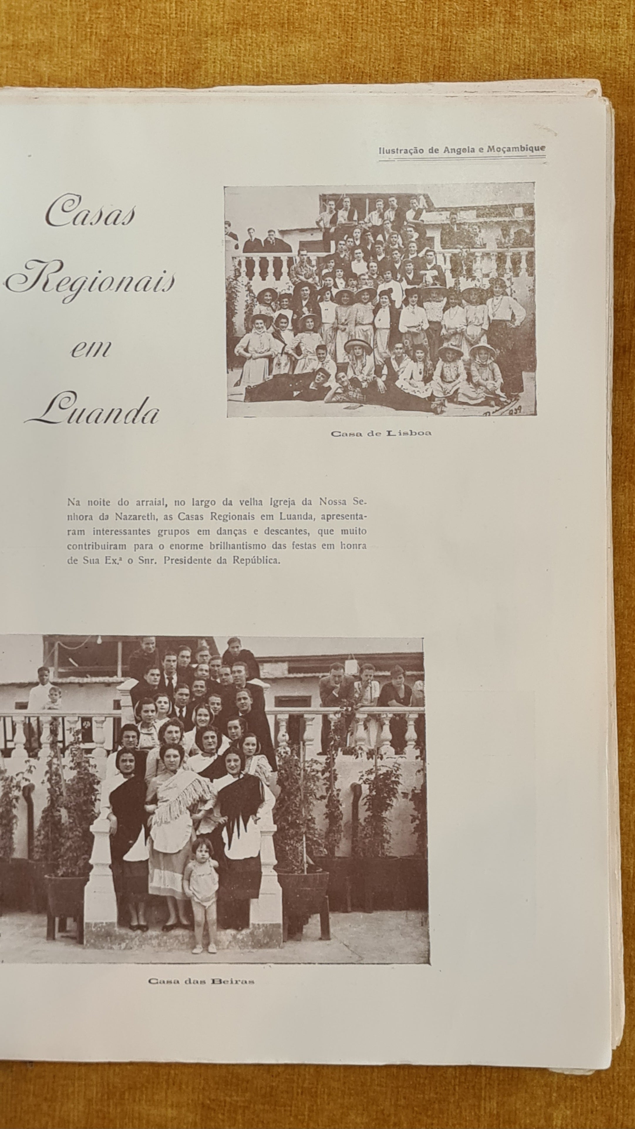 Ilustração de Angola e Moçambique: Visita Presidencial de 1939 - 2ª série nº42/48